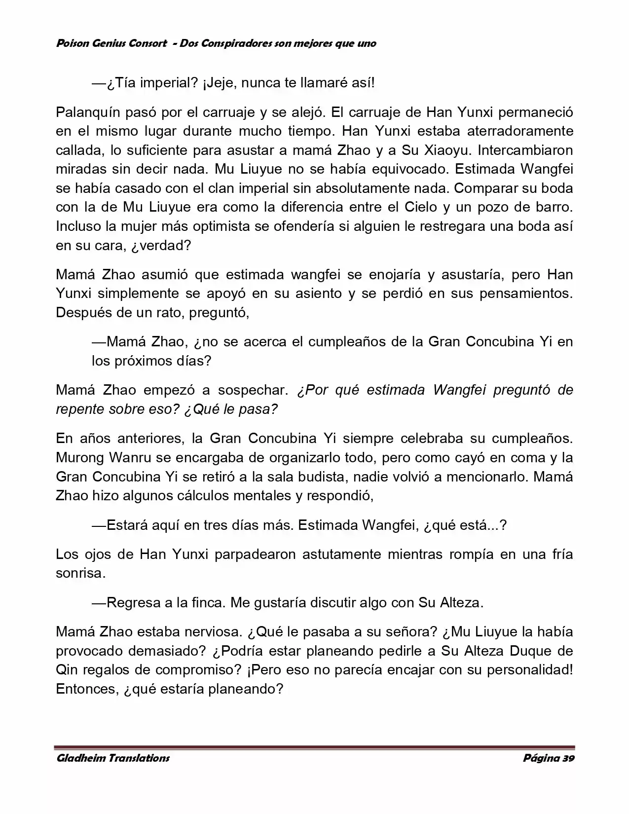 Poison Genious Consort (Novela) - Capítulo 348 - Página 38 - LectorTMOo