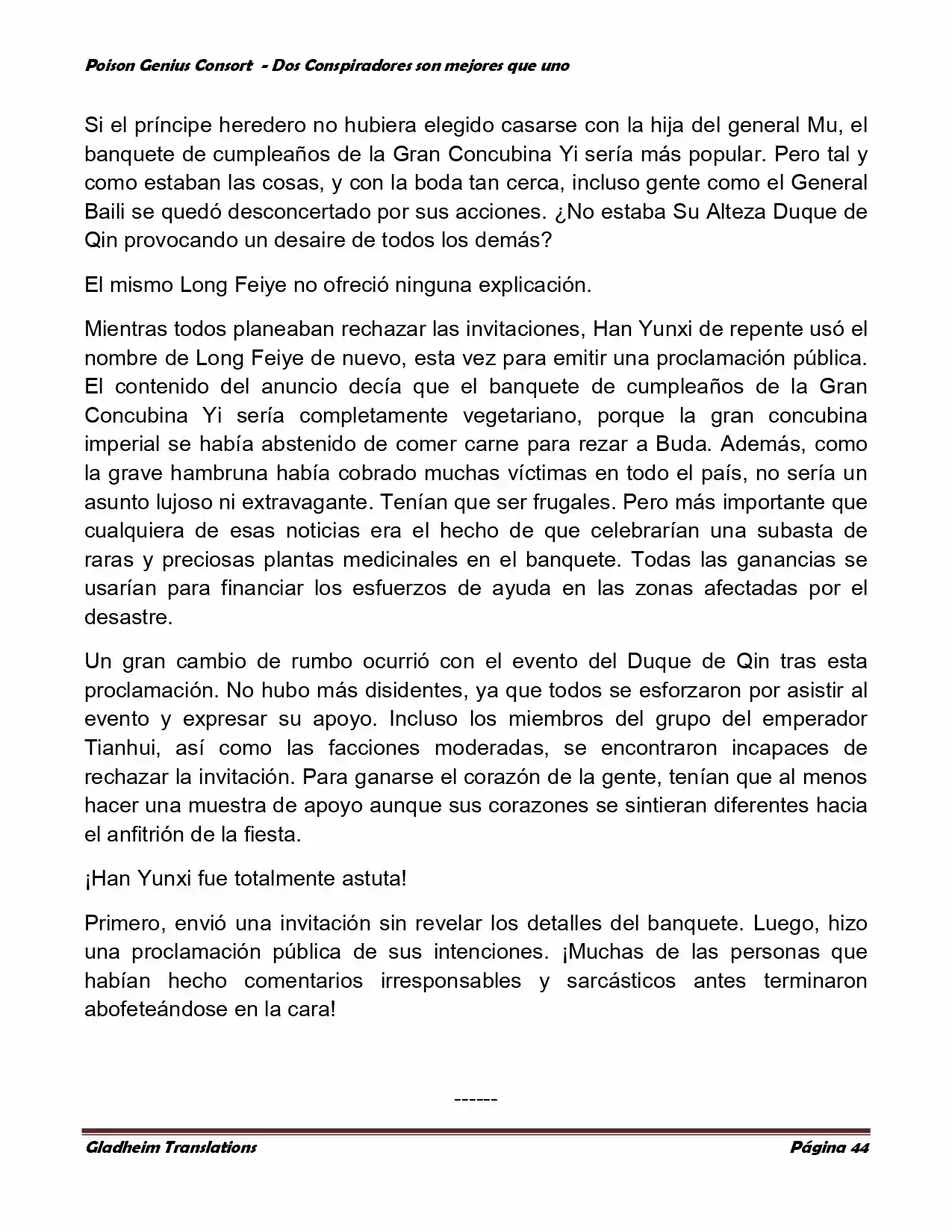 Poison Genious Consort (Novela) - Capítulo 348 - Página 42 - LectorTMOo