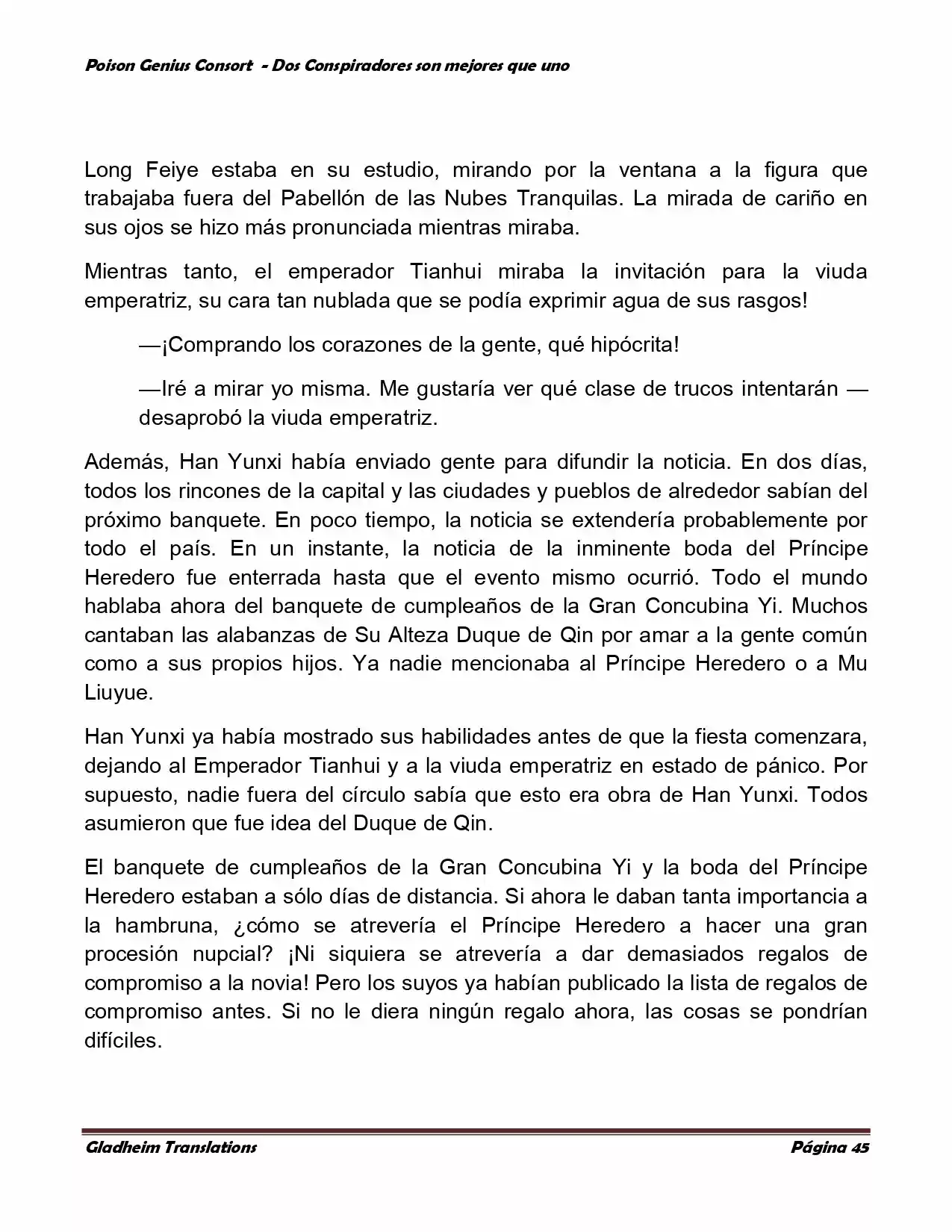 Poison Genious Consort (Novela) - Capítulo 348 - Página 43 - LectorTMOo