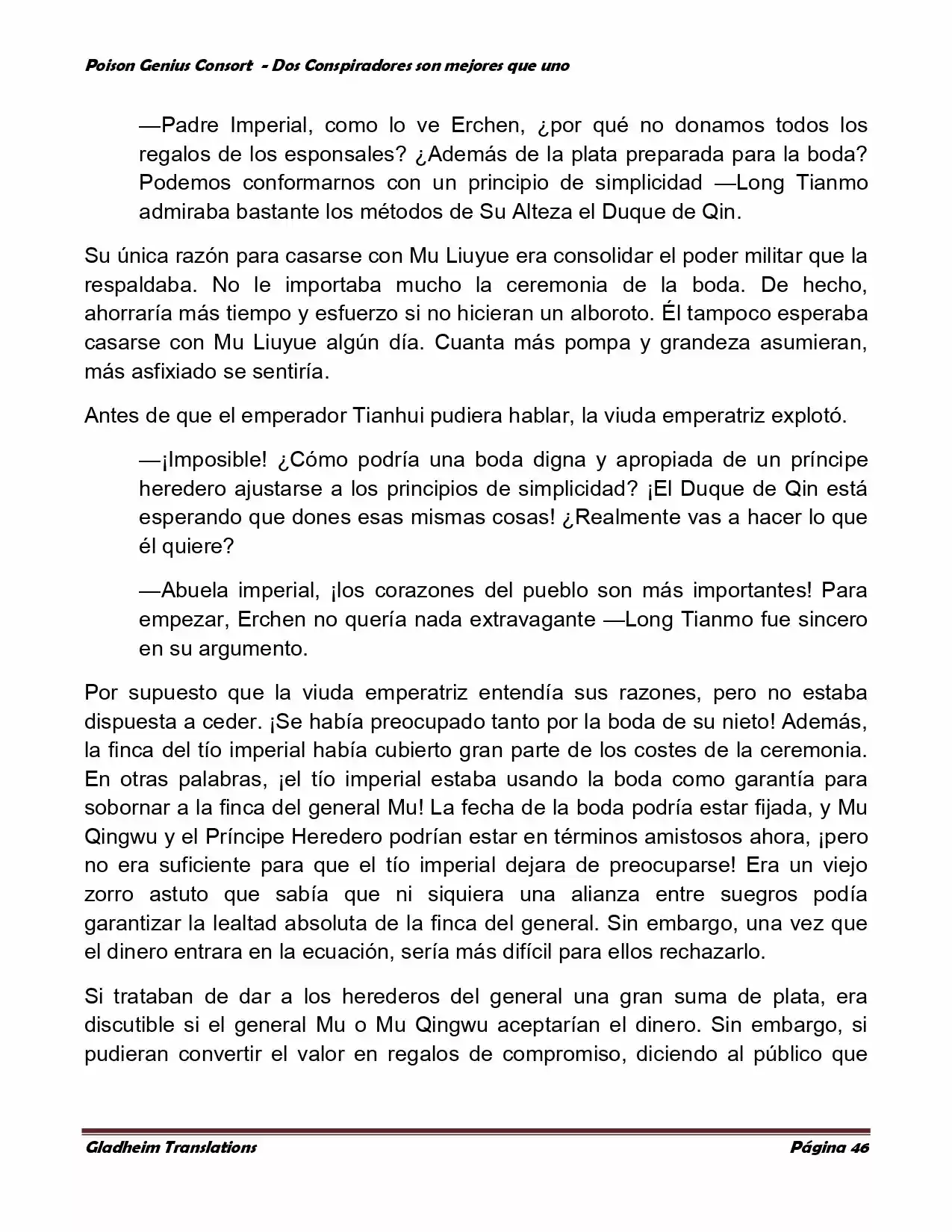 Poison Genious Consort (Novela) - Capítulo 348 - Página 44 - LectorTMOo