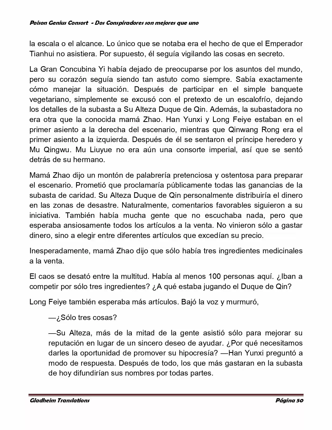 Poison Genious Consort (Novela) - Capítulo 348 - Página 48 - LectorTMOo