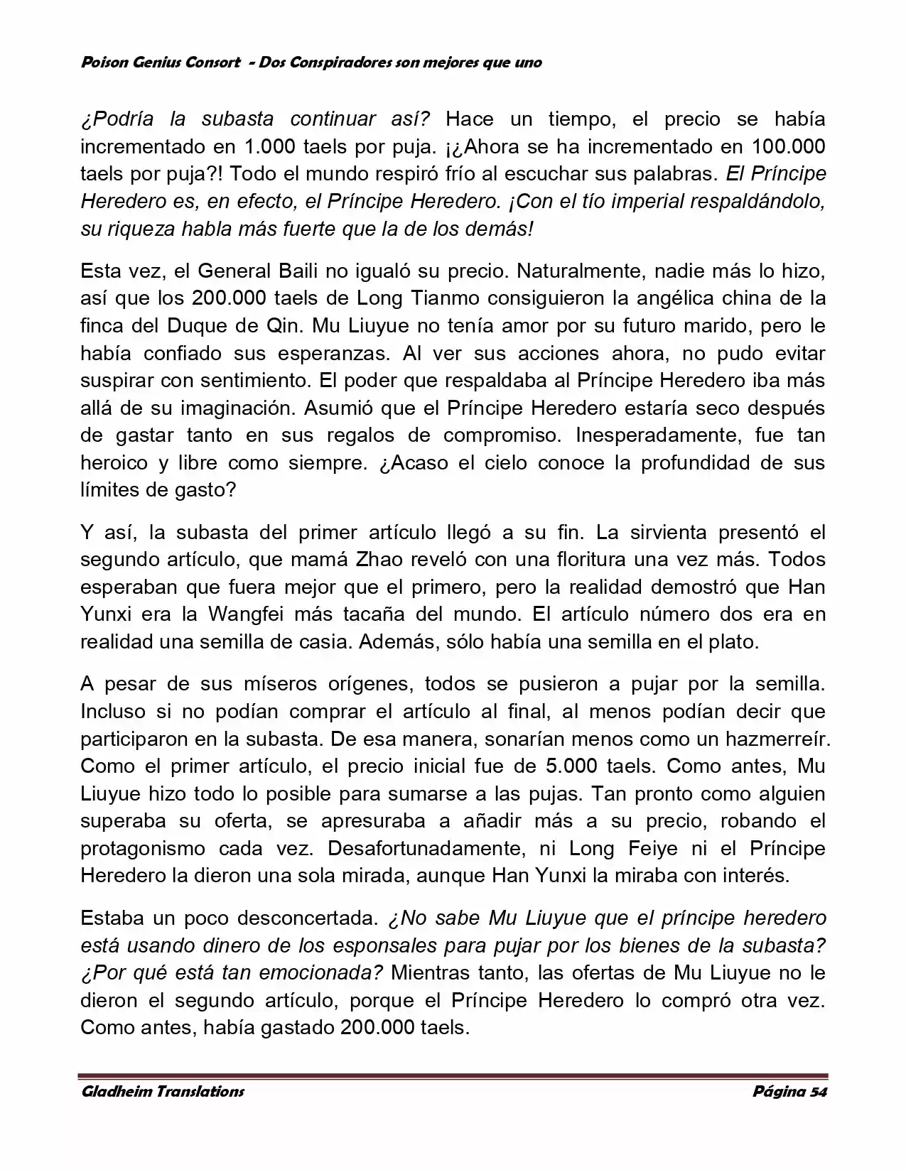 Poison Genious Consort (Novela) - Capítulo 348 - Página 52 - LectorTMOo