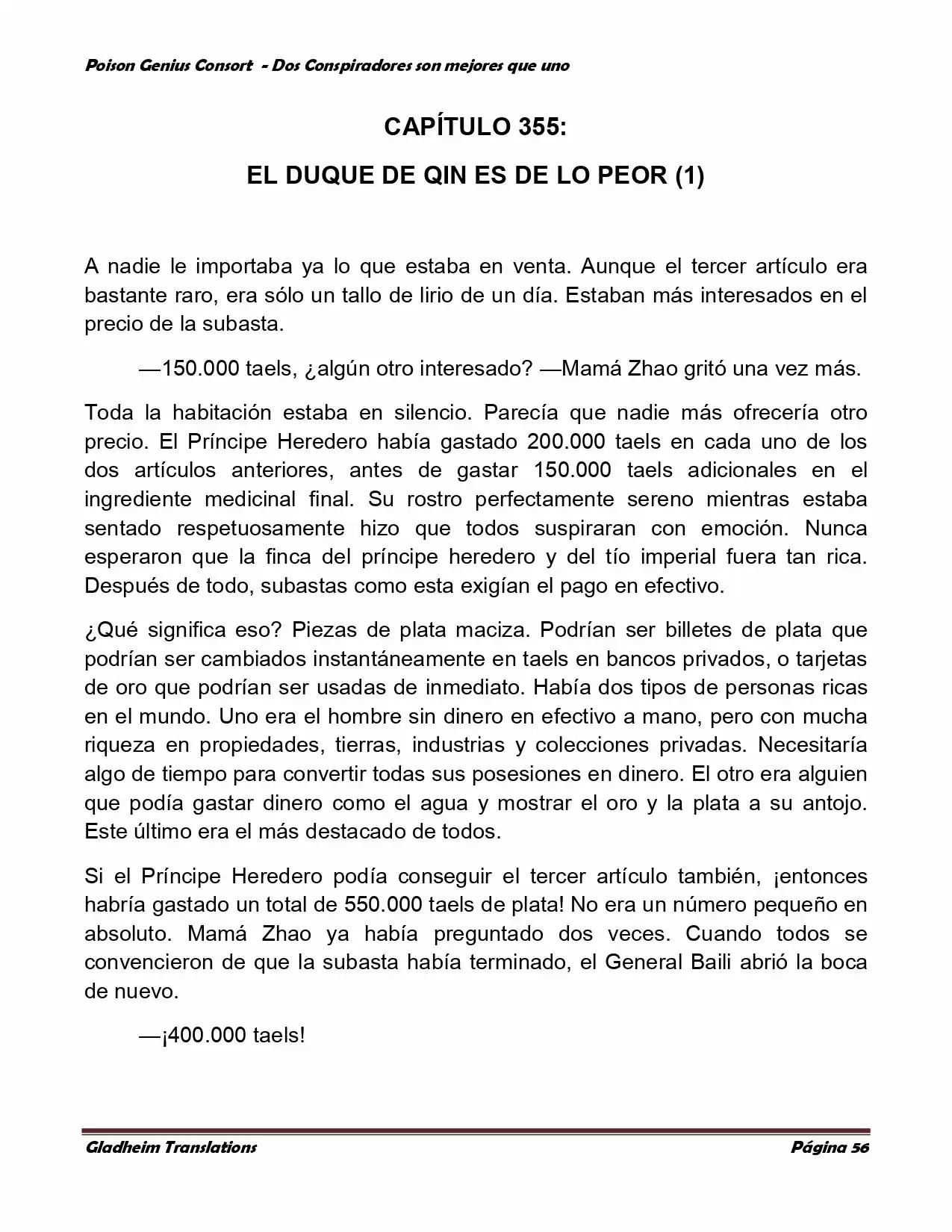 Poison Genious Consort (Novela) - Capítulo 348 - Página 54 - LectorTMOo