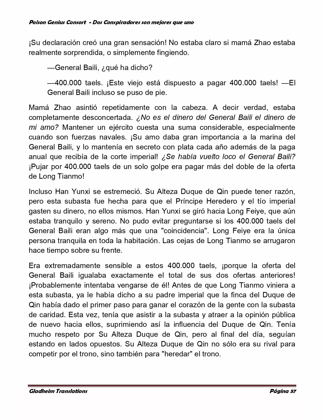 Poison Genious Consort (Novela) - Capítulo 348 - Página 55 - LectorTMOo
