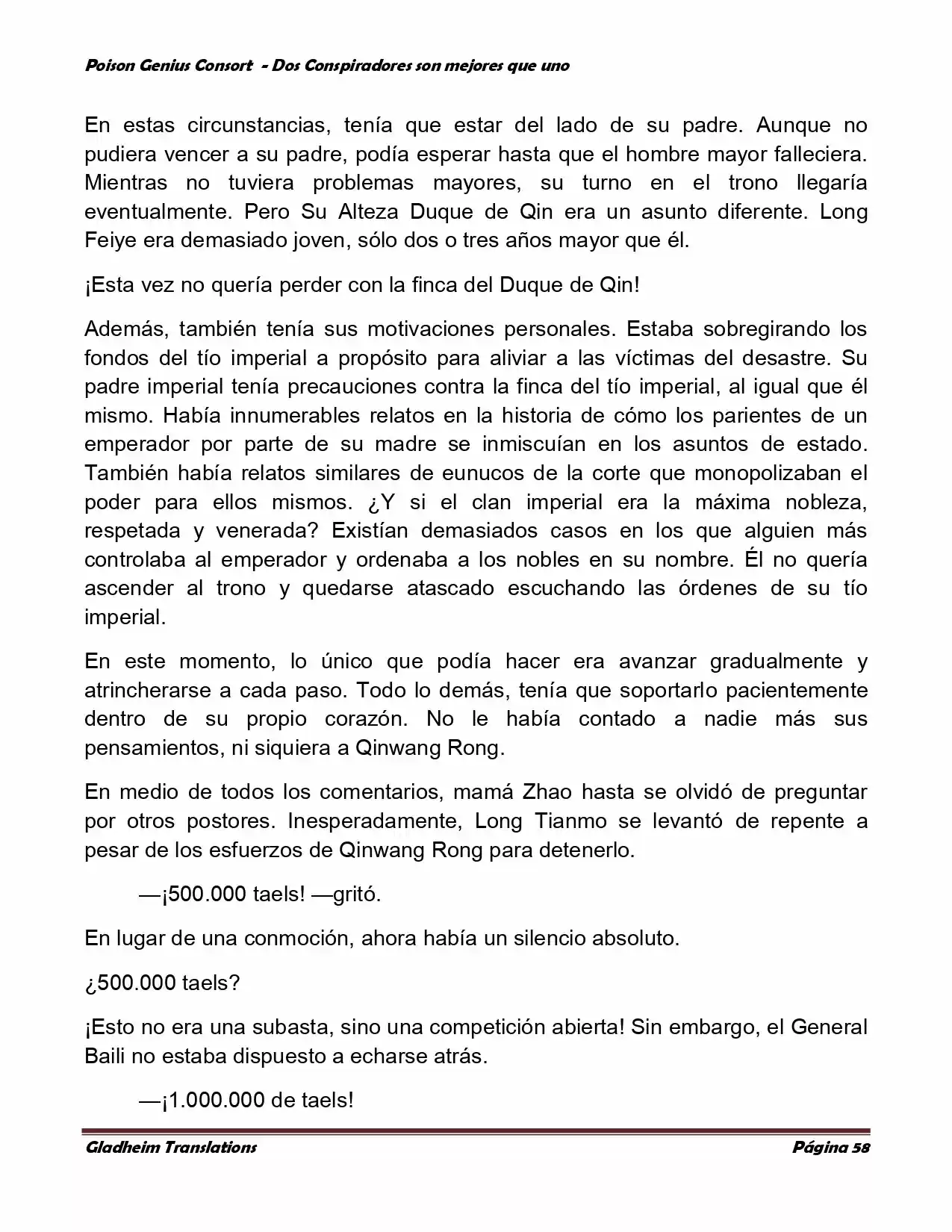 Poison Genious Consort (Novela) - Capítulo 348 - Página 56 - LectorTMOo