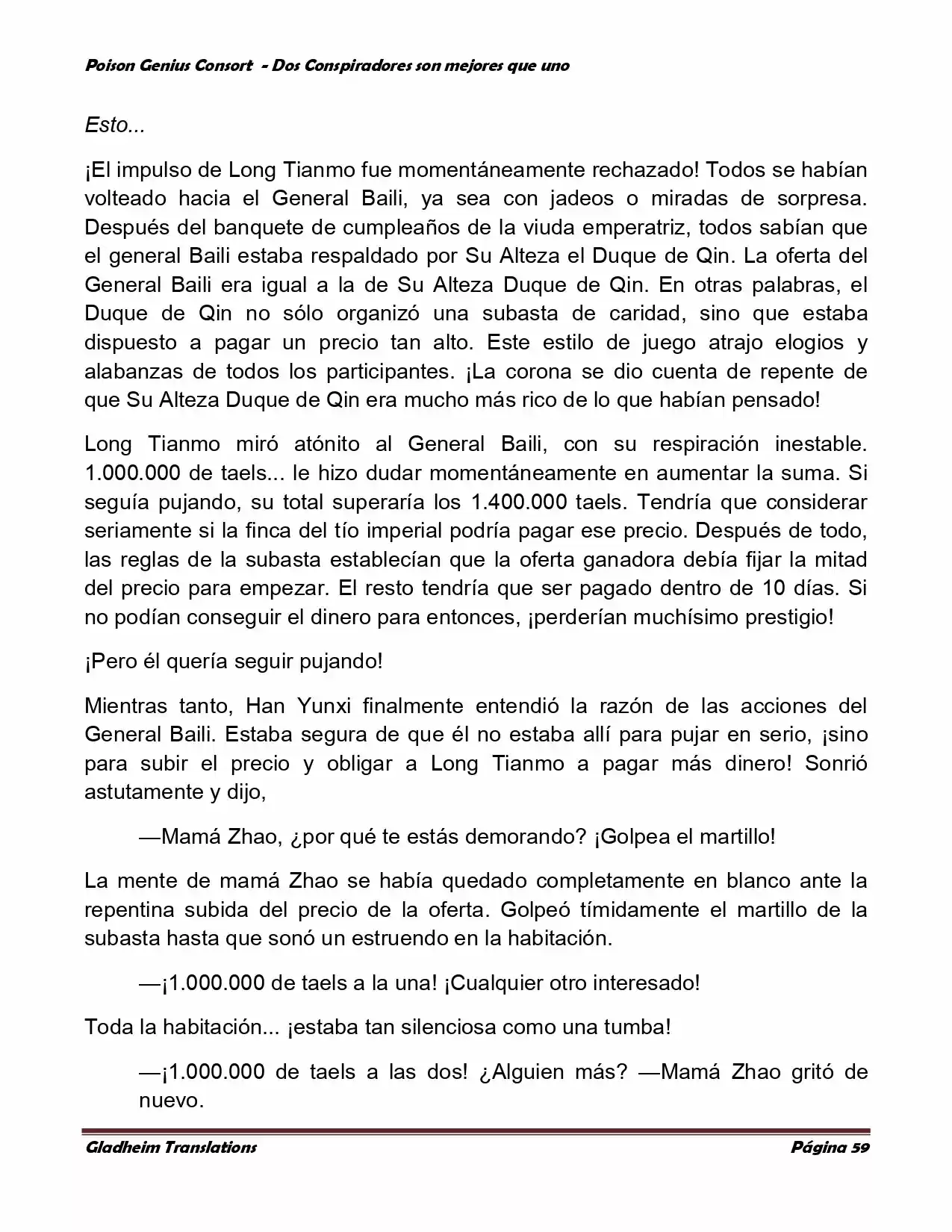Poison Genious Consort (Novela) - Capítulo 348 - Página 57 - LectorTMOo