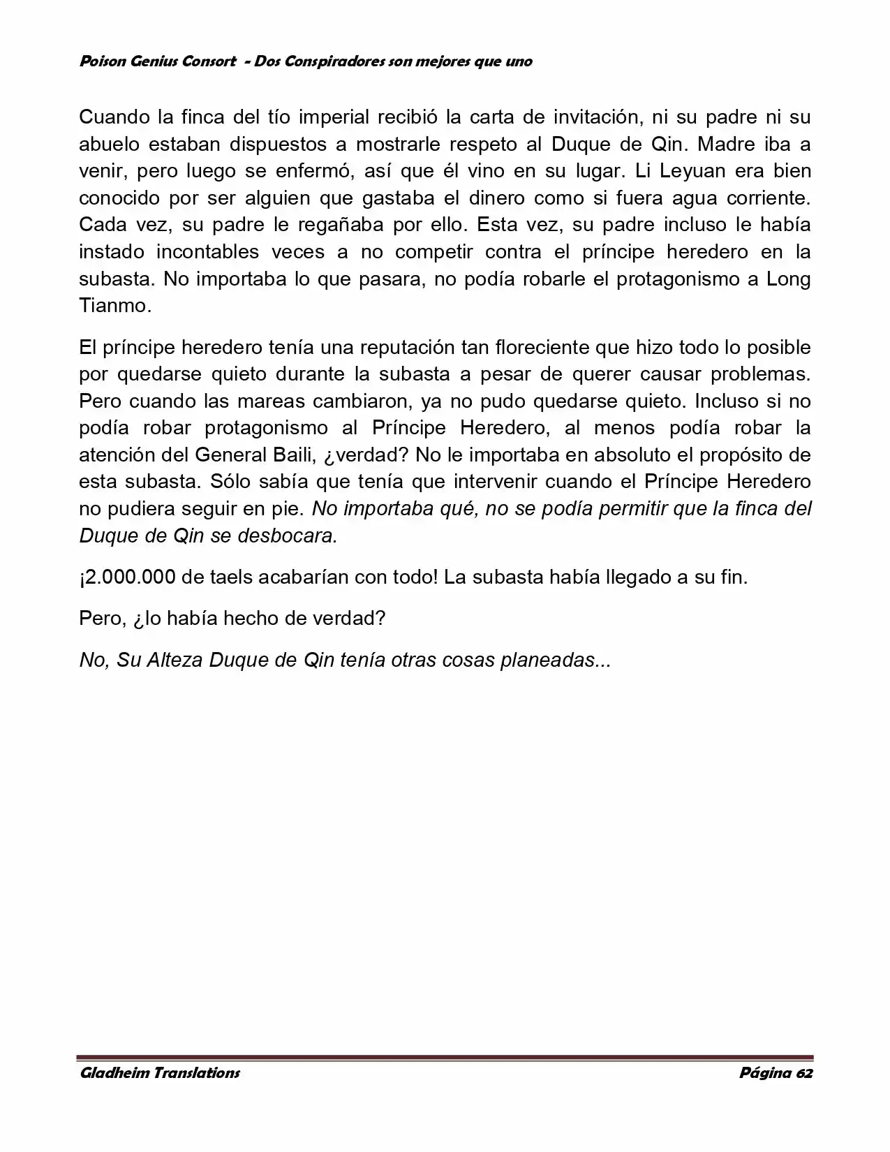Poison Genious Consort (Novela) - Capítulo 348 - Página 60 - LectorTMOo