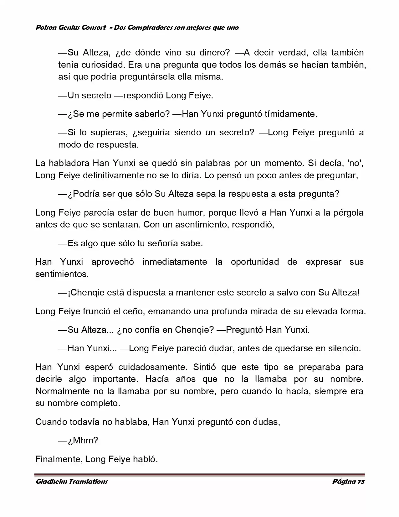 Poison Genious Consort (Novela) - Capítulo 348 - Página 71 - LectorTMOo