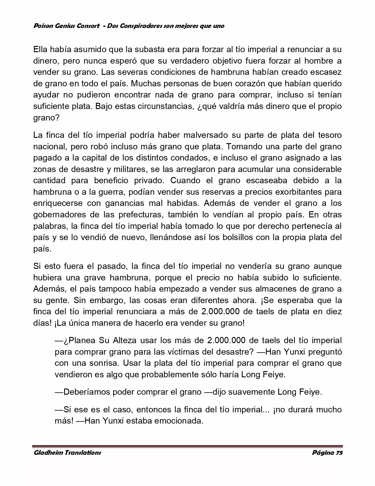 Poison Genious Consort (Novela) - Capítulo 348 - Página 73 - LectorTMOo