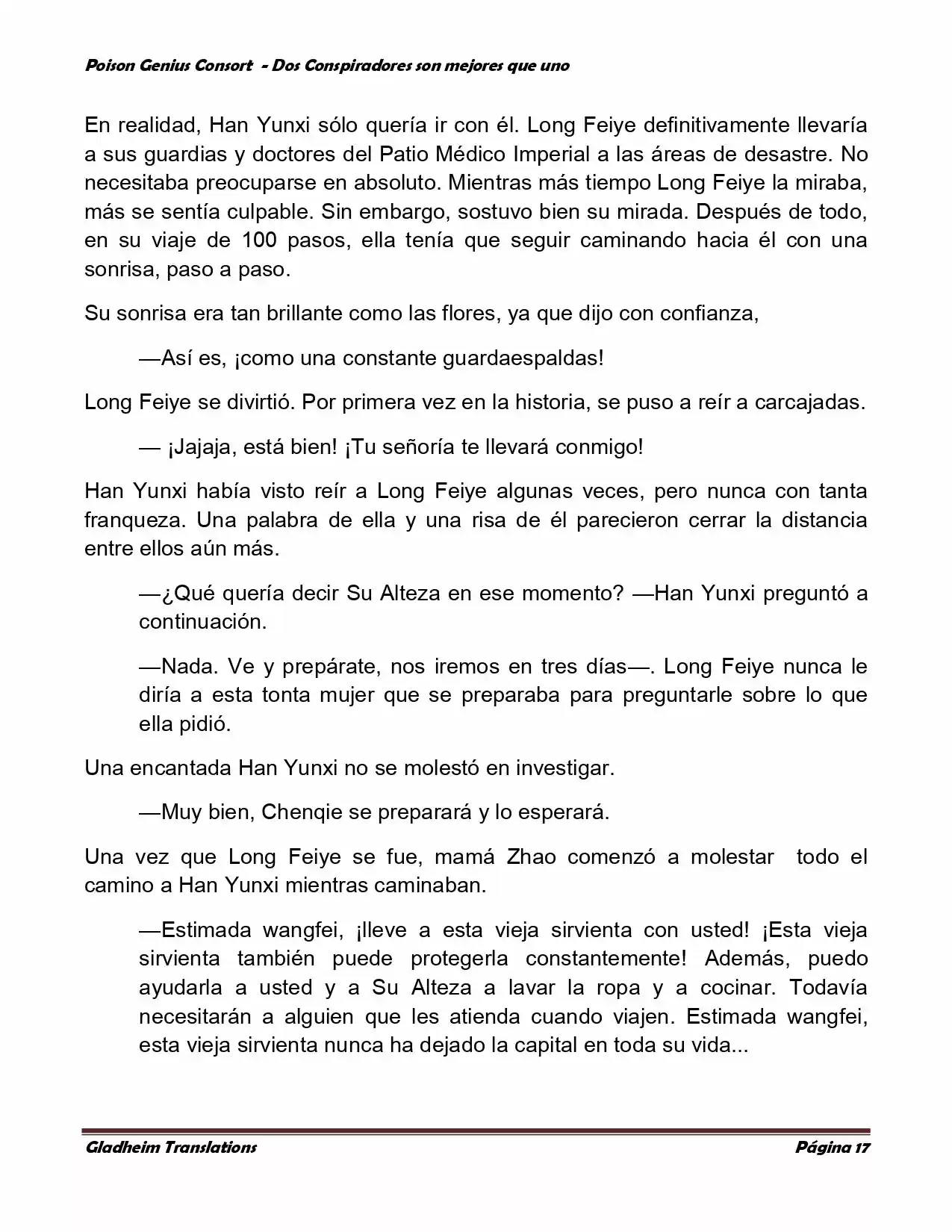 Poison Genious Consort (Novela) - Capítulo 349 - Página 17 - LectorTMOo