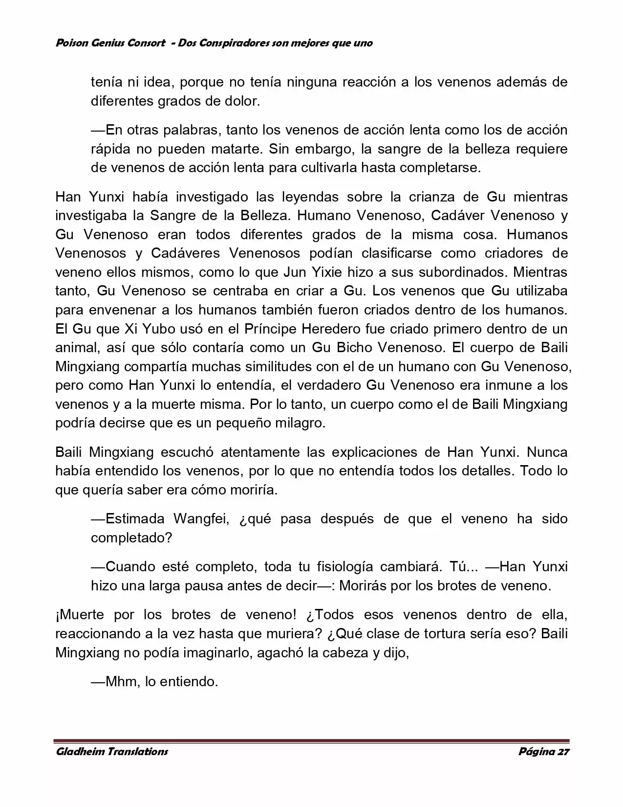 Poison Genious Consort (Novela) - Capítulo 349 - Página 26 - LectorTMOo