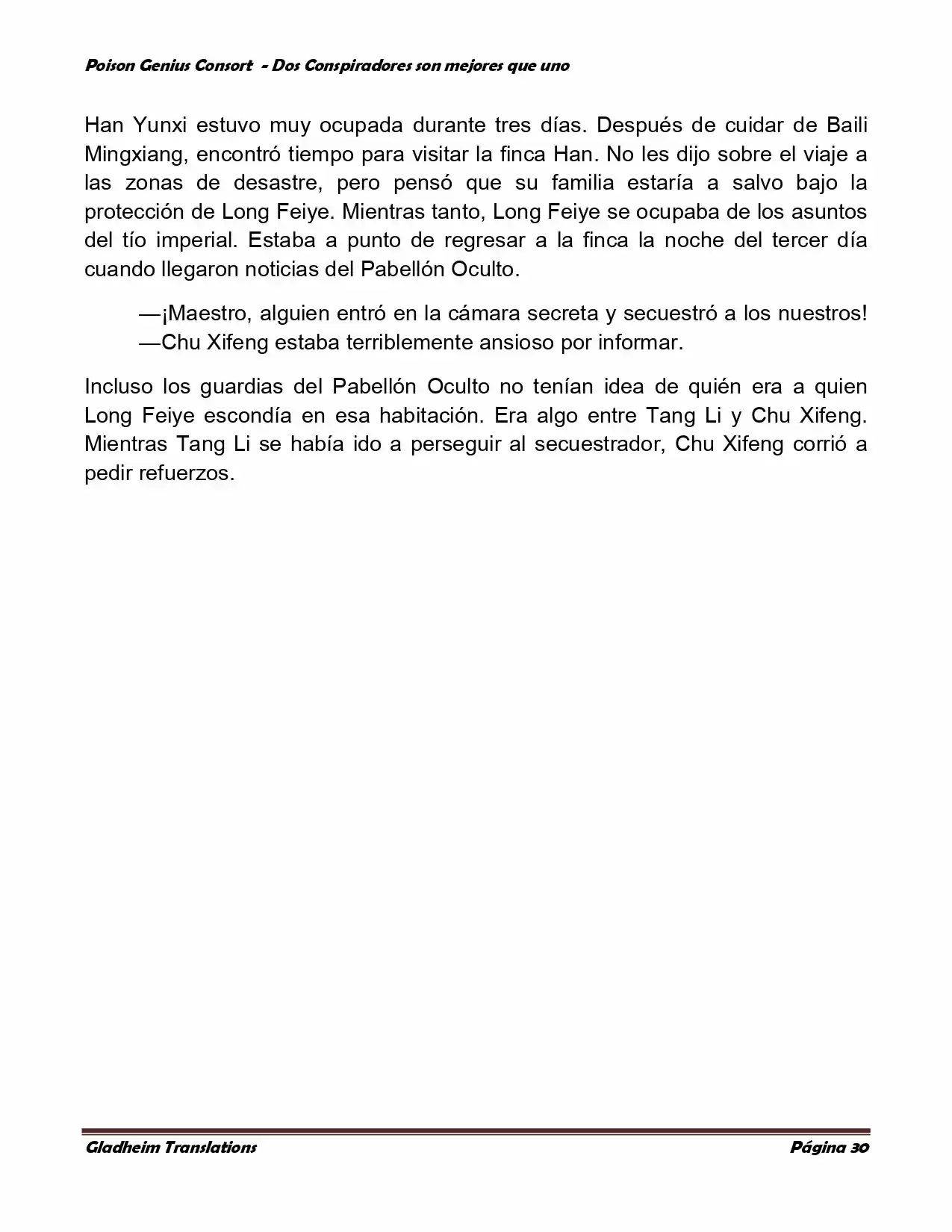 Poison Genious Consort (Novela) - Capítulo 349 - Página 29 - LectorTMOo