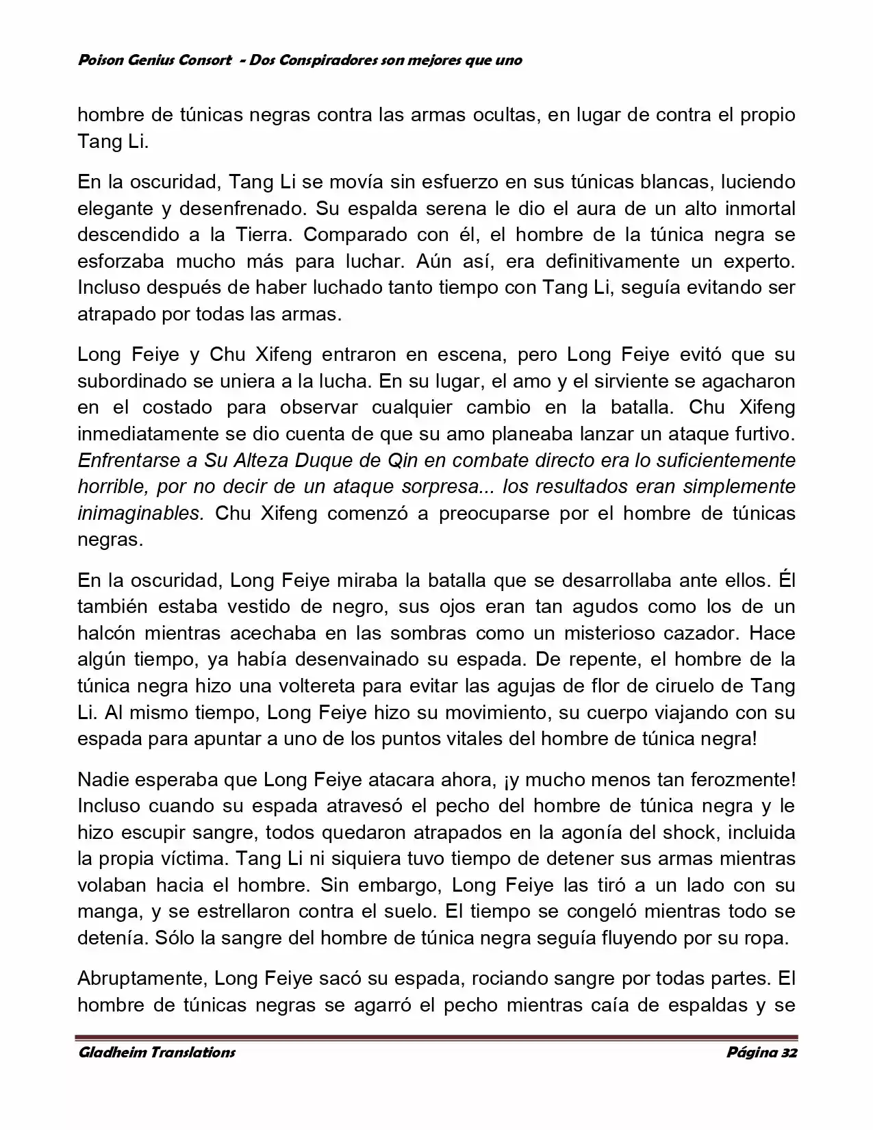 Poison Genious Consort (Novela) - Capítulo 349 - Página 31 - LectorTMOo
