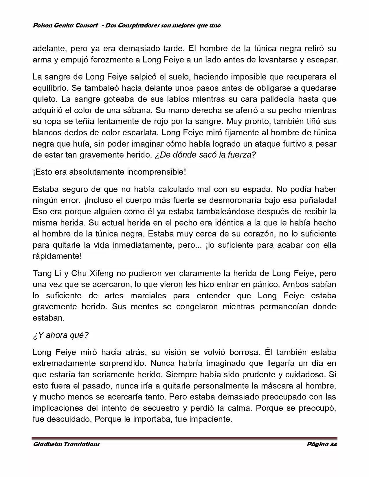 Poison Genious Consort (Novela) - Capítulo 349 - Página 33 - LectorTMOo
