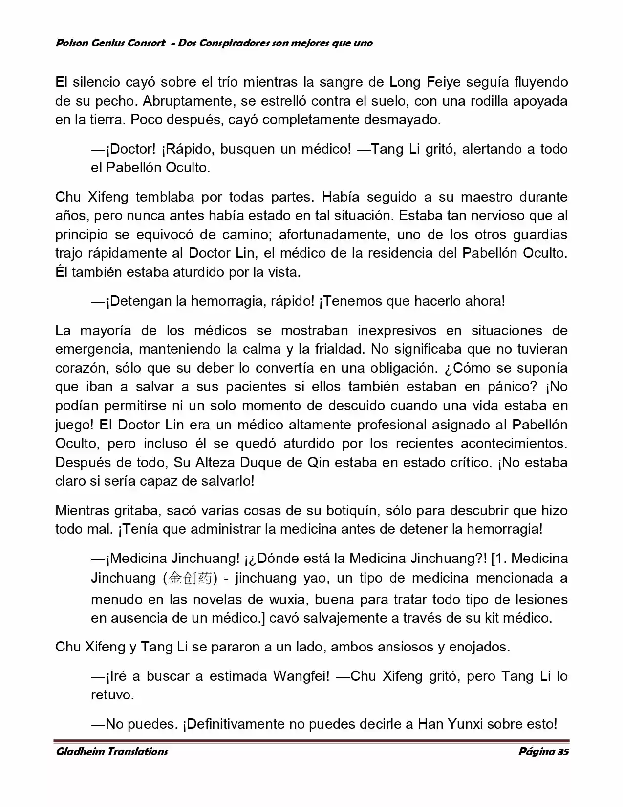 Poison Genious Consort (Novela) - Capítulo 349 - Página 34 - LectorTMOo