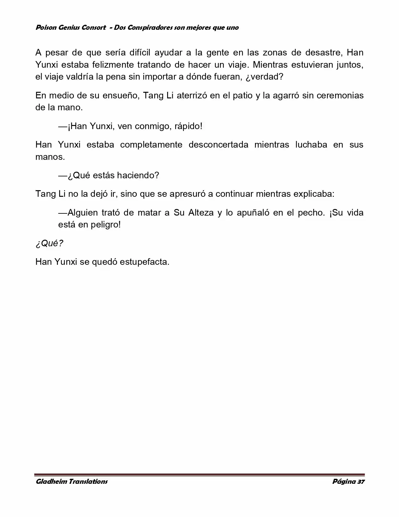 Poison Genious Consort (Novela) - Capítulo 349 - Página 36 - LectorTMOo