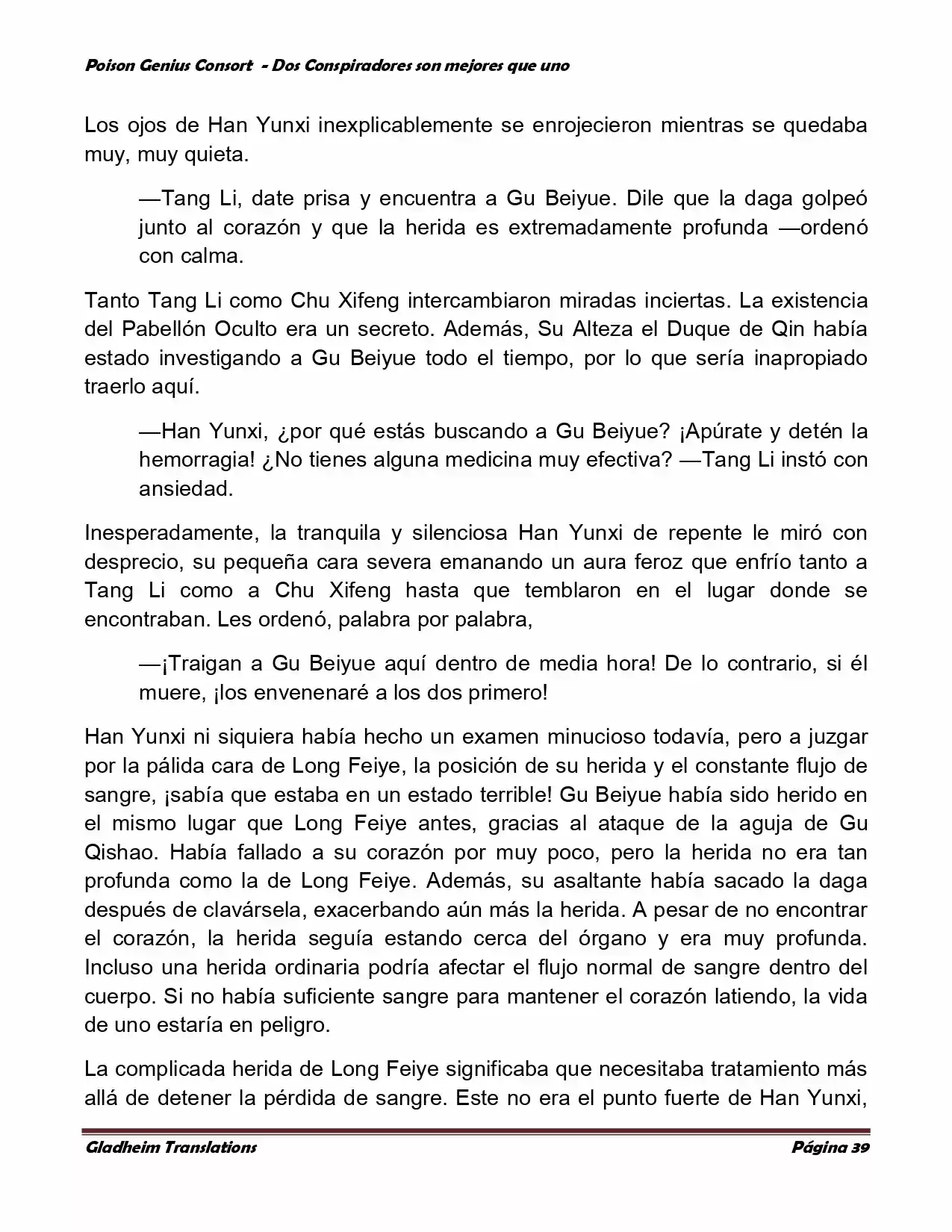 Poison Genious Consort (Novela) - Capítulo 349 - Página 38 - LectorTMOo