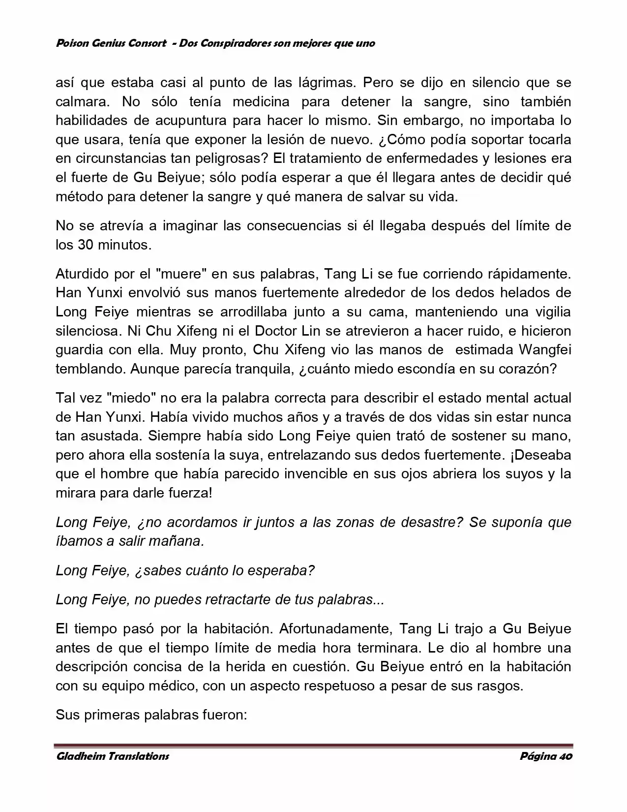 Poison Genious Consort (Novela) - Capítulo 349 - Página 39 - LectorTMOo