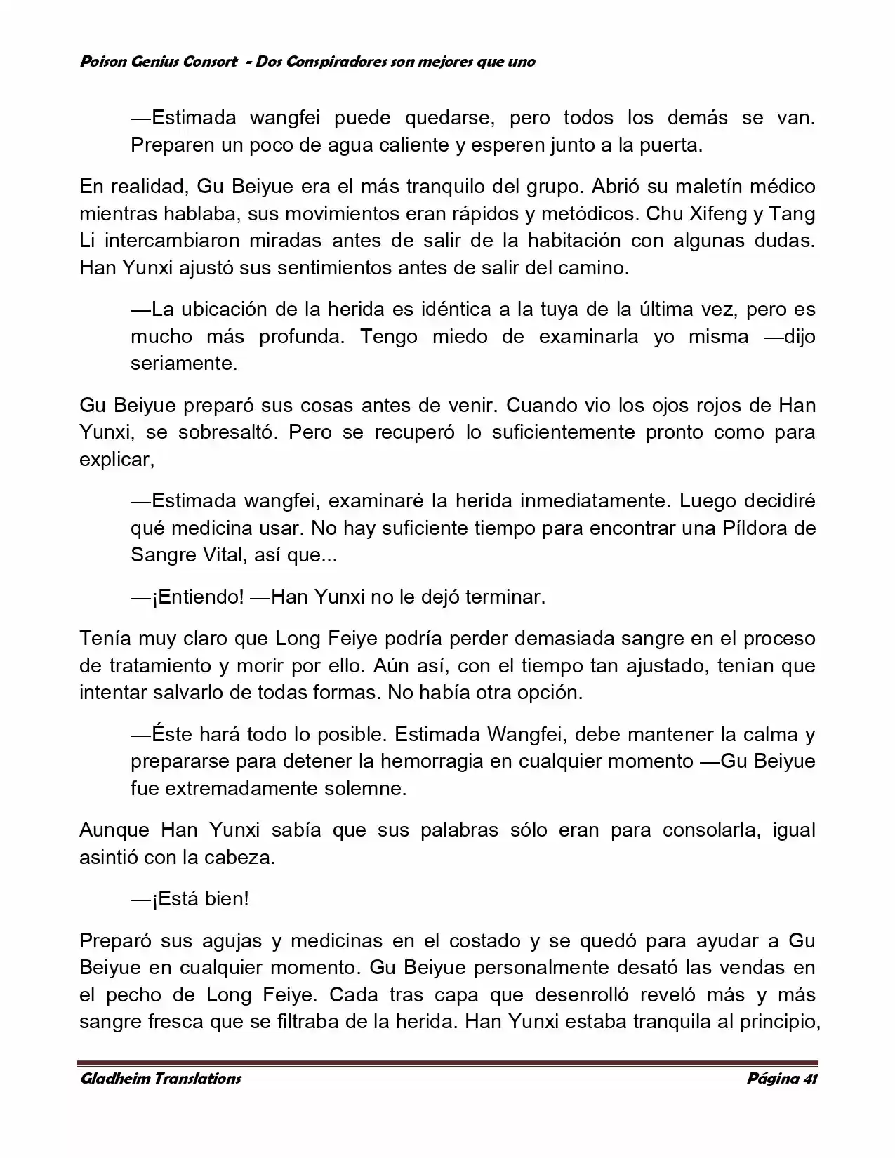 Poison Genious Consort (Novela) - Capítulo 349 - Página 40 - LectorTMOo