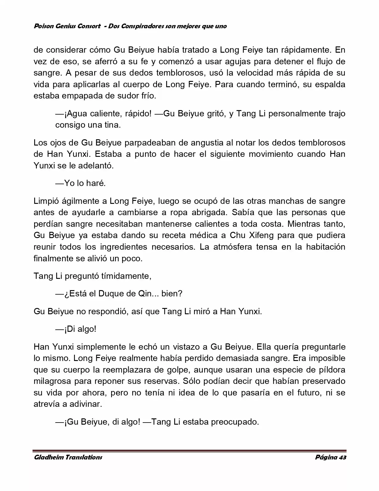 Poison Genious Consort (Novela) - Capítulo 349 - Página 41 - LectorTMOo