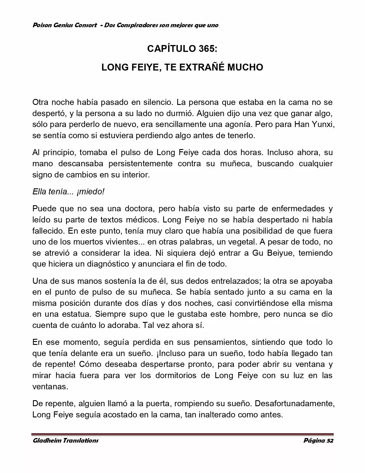 Poison Genious Consort (Novela) - Capítulo 349 - Página 50 - LectorTMOo