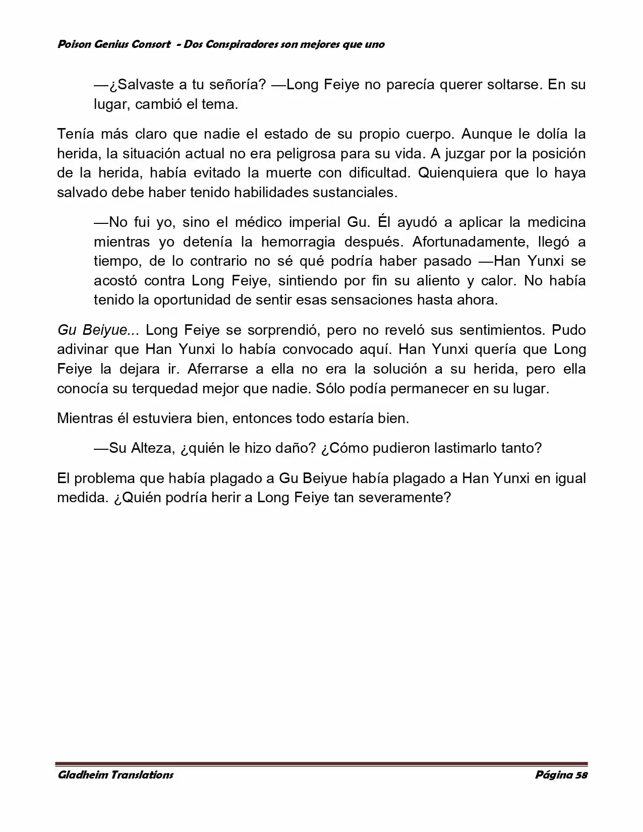 Poison Genious Consort (Novela) - Capítulo 349 - Página 56 - LectorTMOo