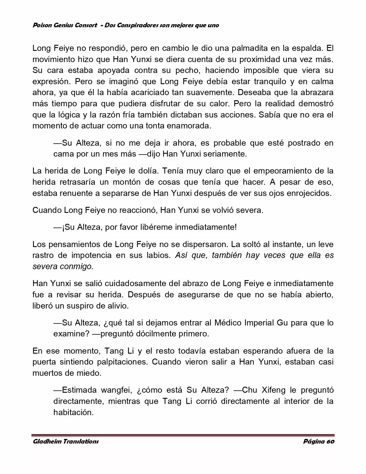 Poison Genious Consort (Novela) - Capítulo 349 - Página 58 - LectorTMOo