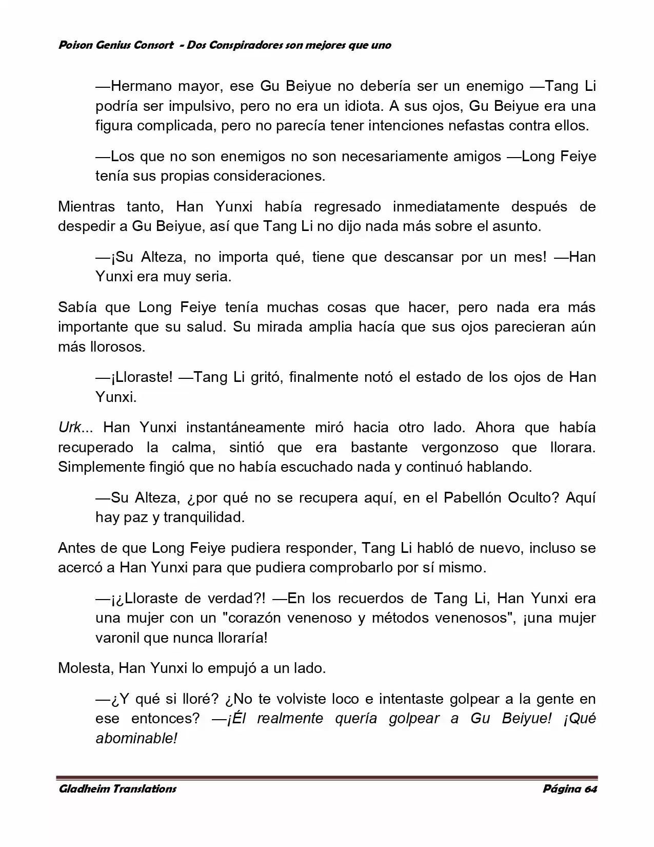 Poison Genious Consort (Novela) - Capítulo 349 - Página 60 - LectorTMOo