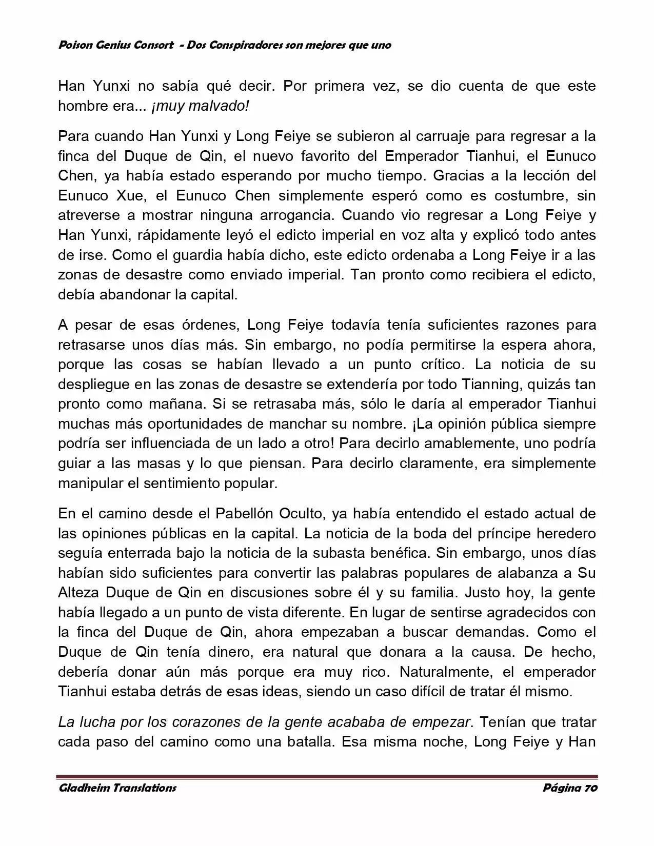 Poison Genious Consort (Novela) - Capítulo 349 - Página 66 - LectorTMOo