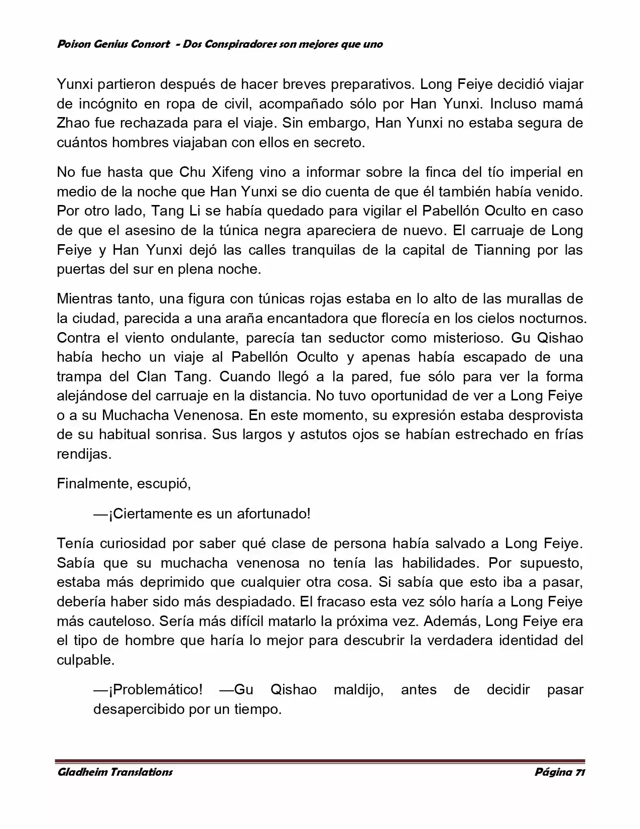Poison Genious Consort (Novela) - Capítulo 349 - Página 67 - LectorTMOo