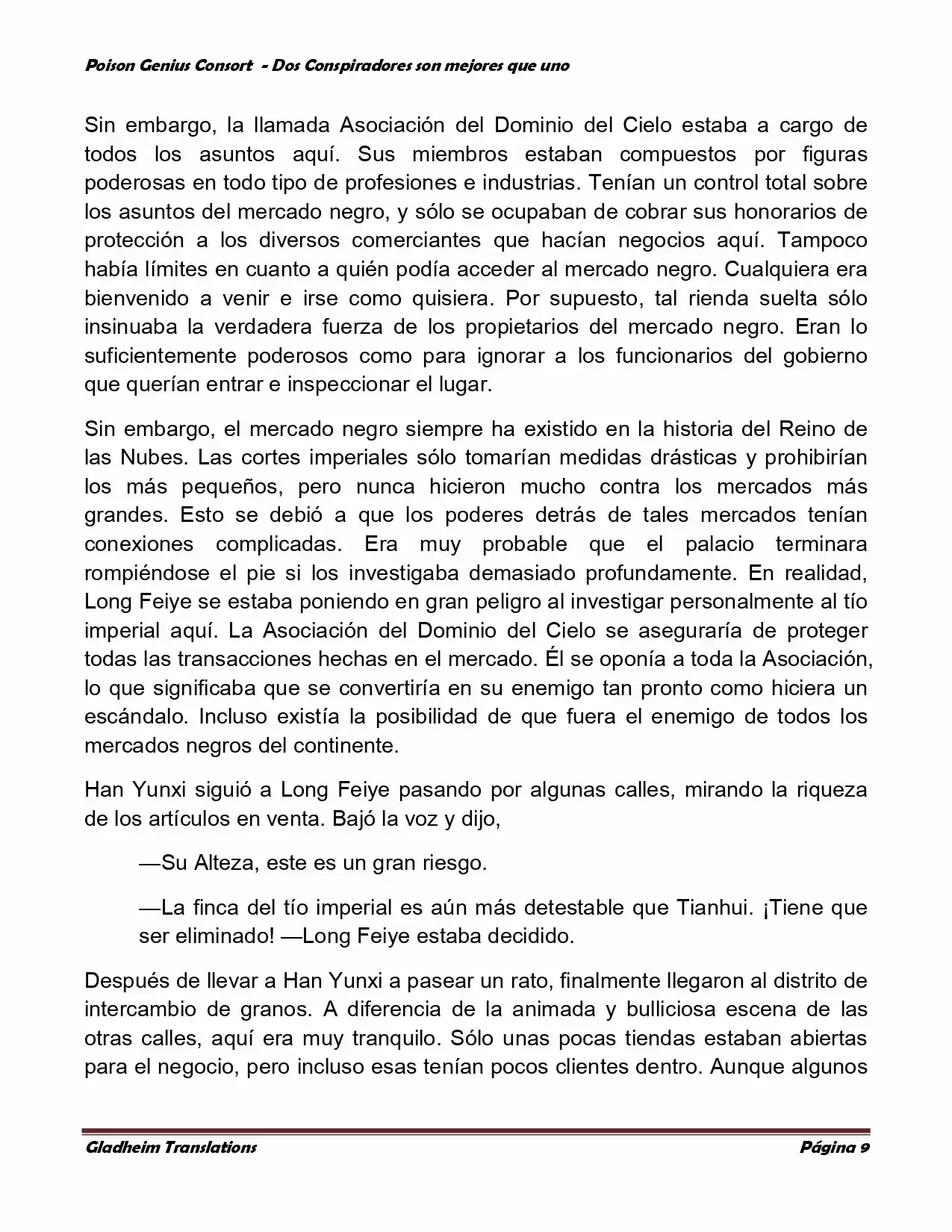 Poison Genious Consort (Novela) - Capítulo 350 - Página 9 - LectorTMOo