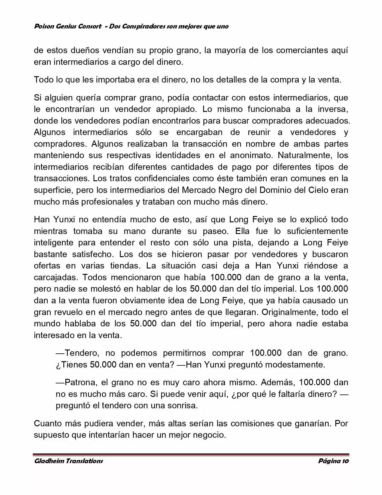Poison Genious Consort (Novela) - Capítulo 350 - Página 10 - LectorTMOo