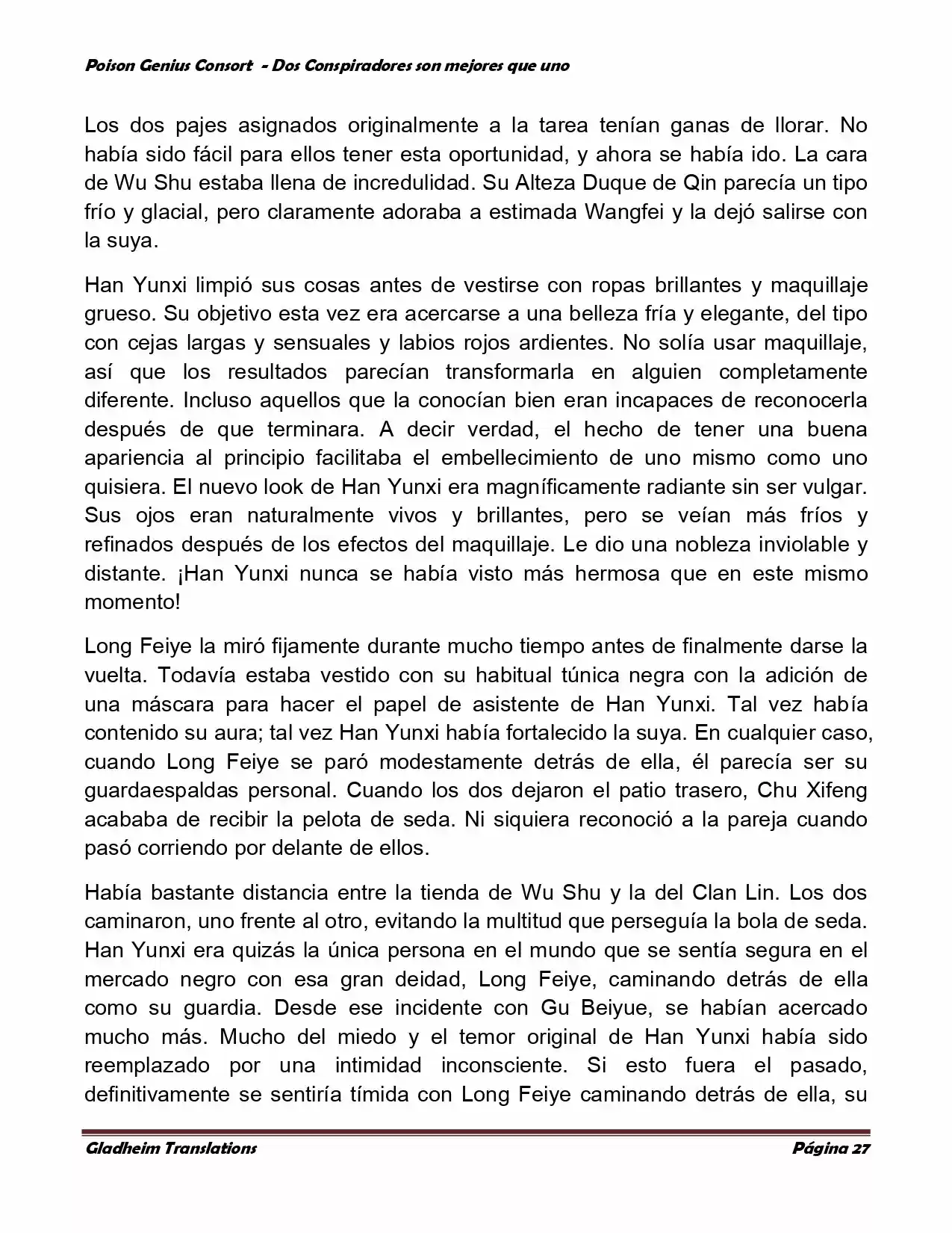 Poison Genious Consort (Novela) - Capítulo 350 - Página 27 - LectorTMOo