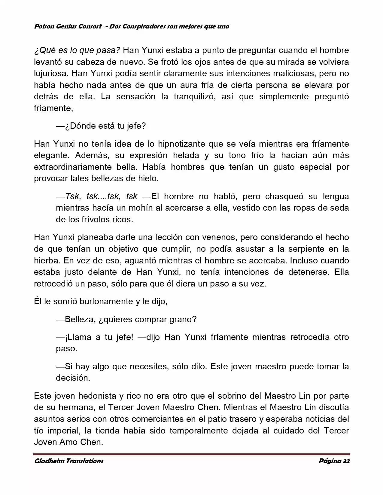 Poison Genious Consort (Novela) - Capítulo 350 - Página 31 - LectorTMOo