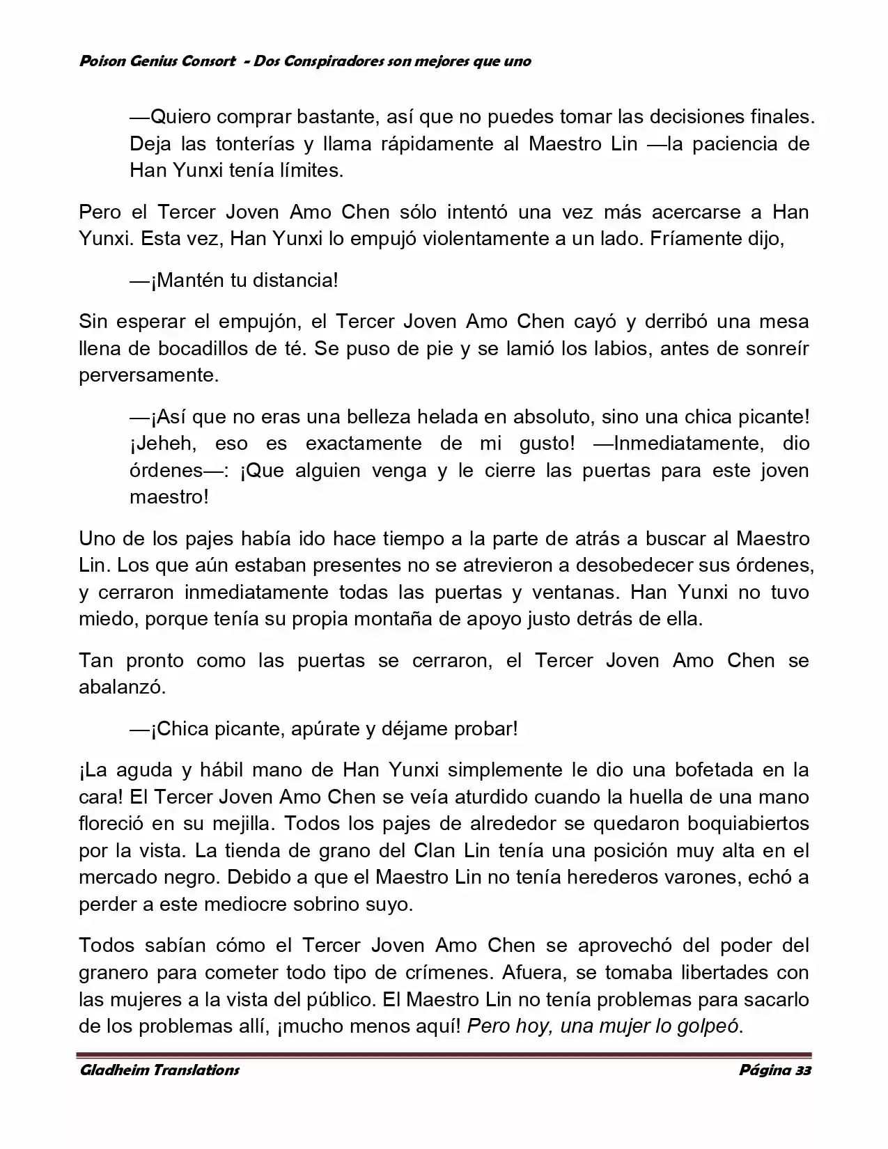 Poison Genious Consort (Novela) - Capítulo 350 - Página 32 - LectorTMOo