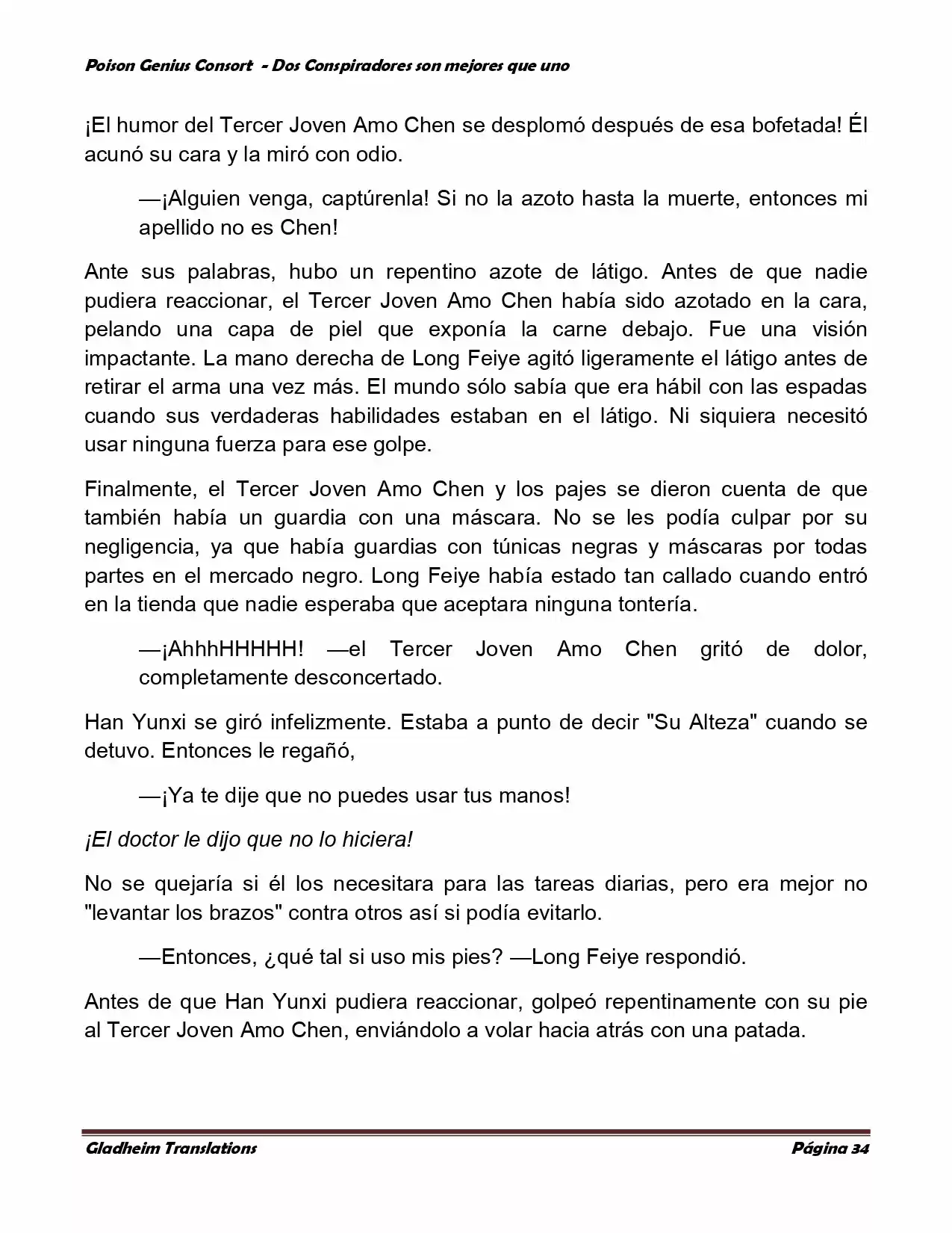 Poison Genious Consort (Novela) - Capítulo 350 - Página 33 - LectorTMOo