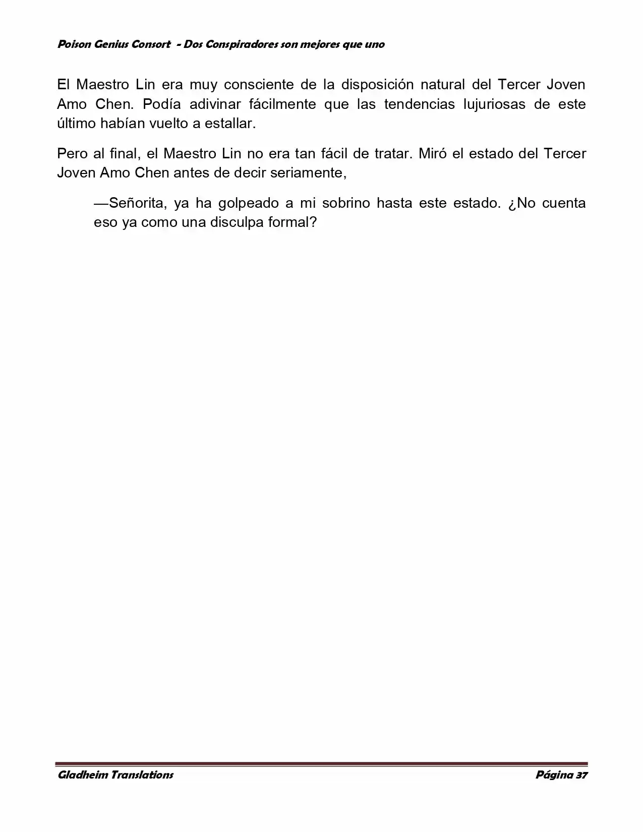 Poison Genious Consort (Novela) - Capítulo 350 - Página 36 - LectorTMOo