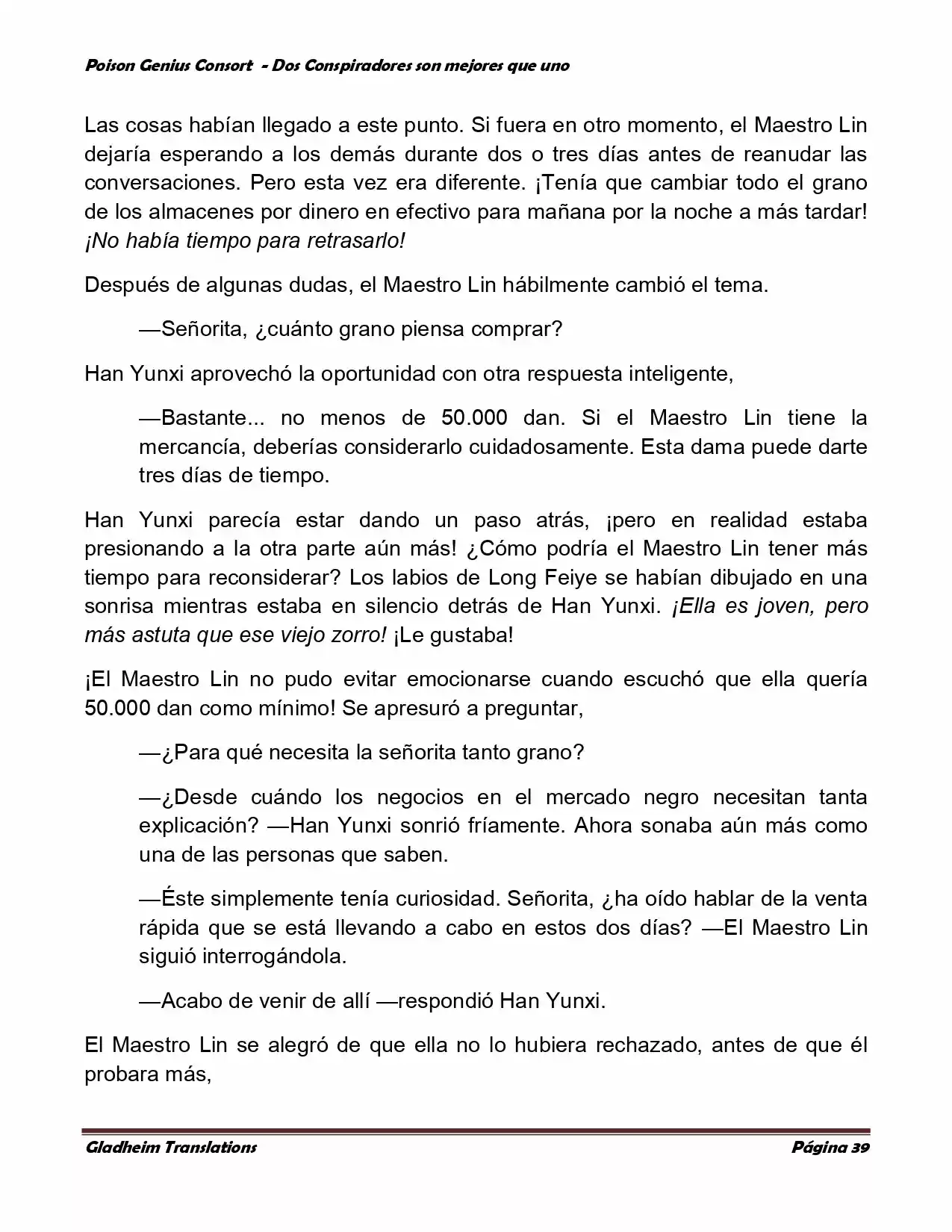 Poison Genious Consort (Novela) - Capítulo 350 - Página 38 - LectorTMOo