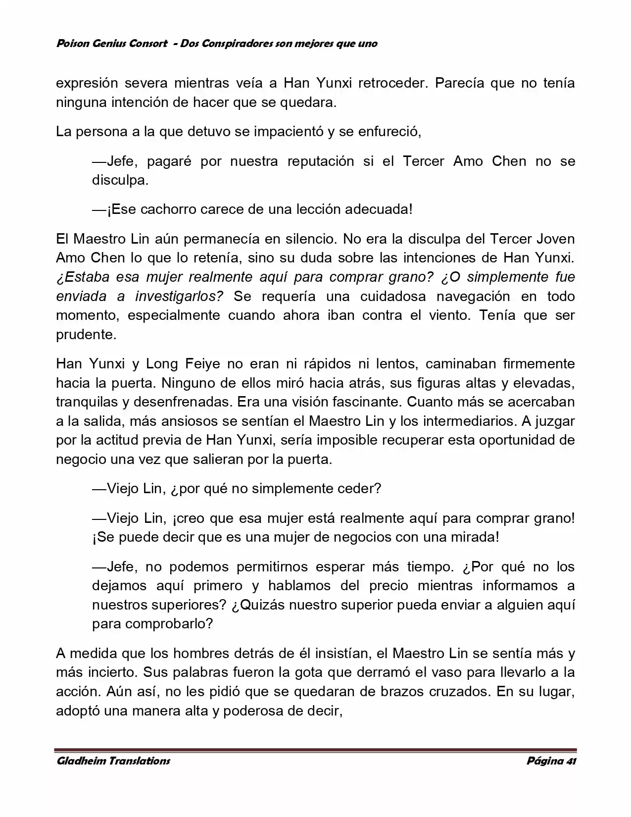 Poison Genious Consort (Novela) - Capítulo 350 - Página 40 - LectorTMOo