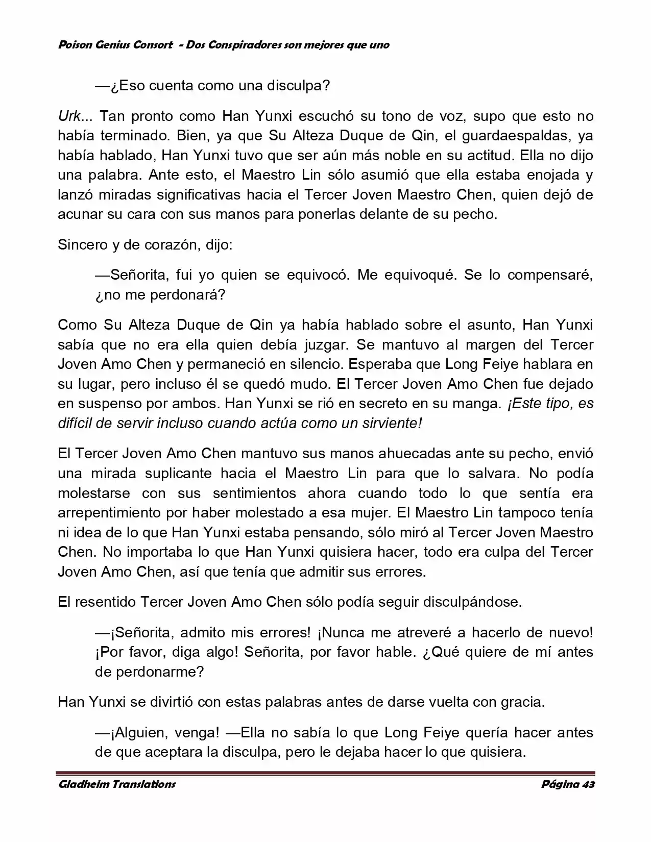 Poison Genious Consort (Novela) - Capítulo 350 - Página 42 - LectorTMOo