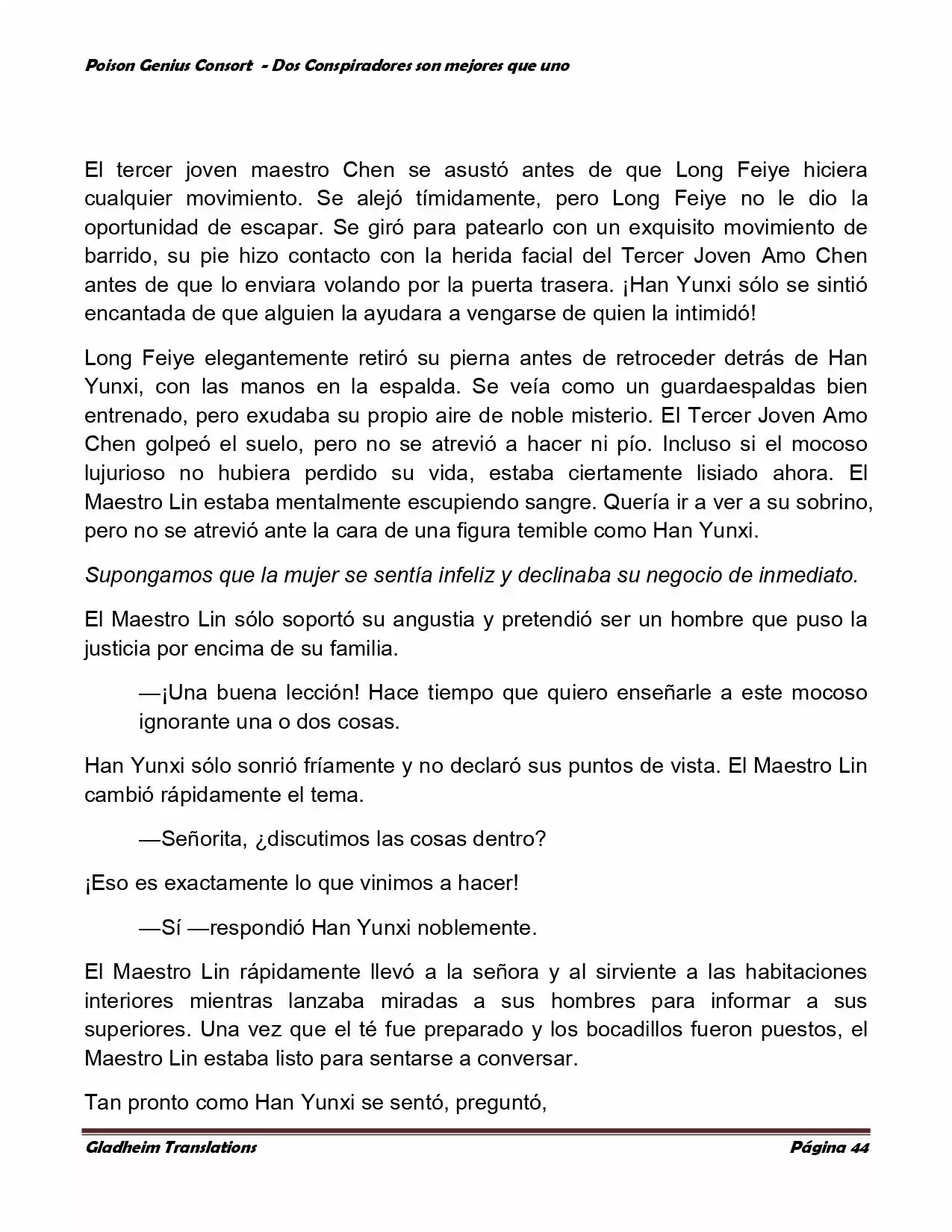 Poison Genious Consort (Novela) - Capítulo 350 - Página 43 - LectorTMOo