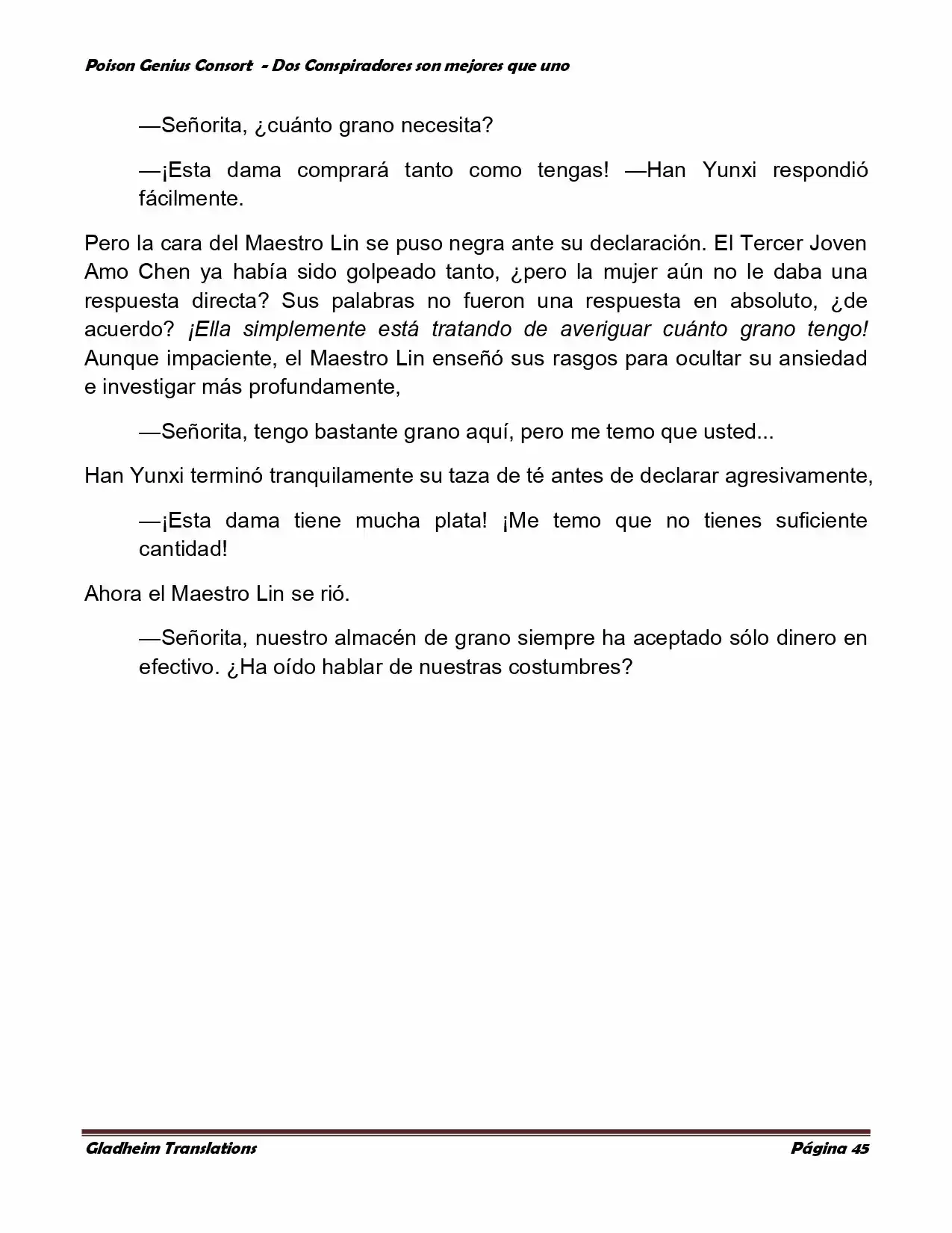Poison Genious Consort (Novela) - Capítulo 350 - Página 44 - LectorTMOo