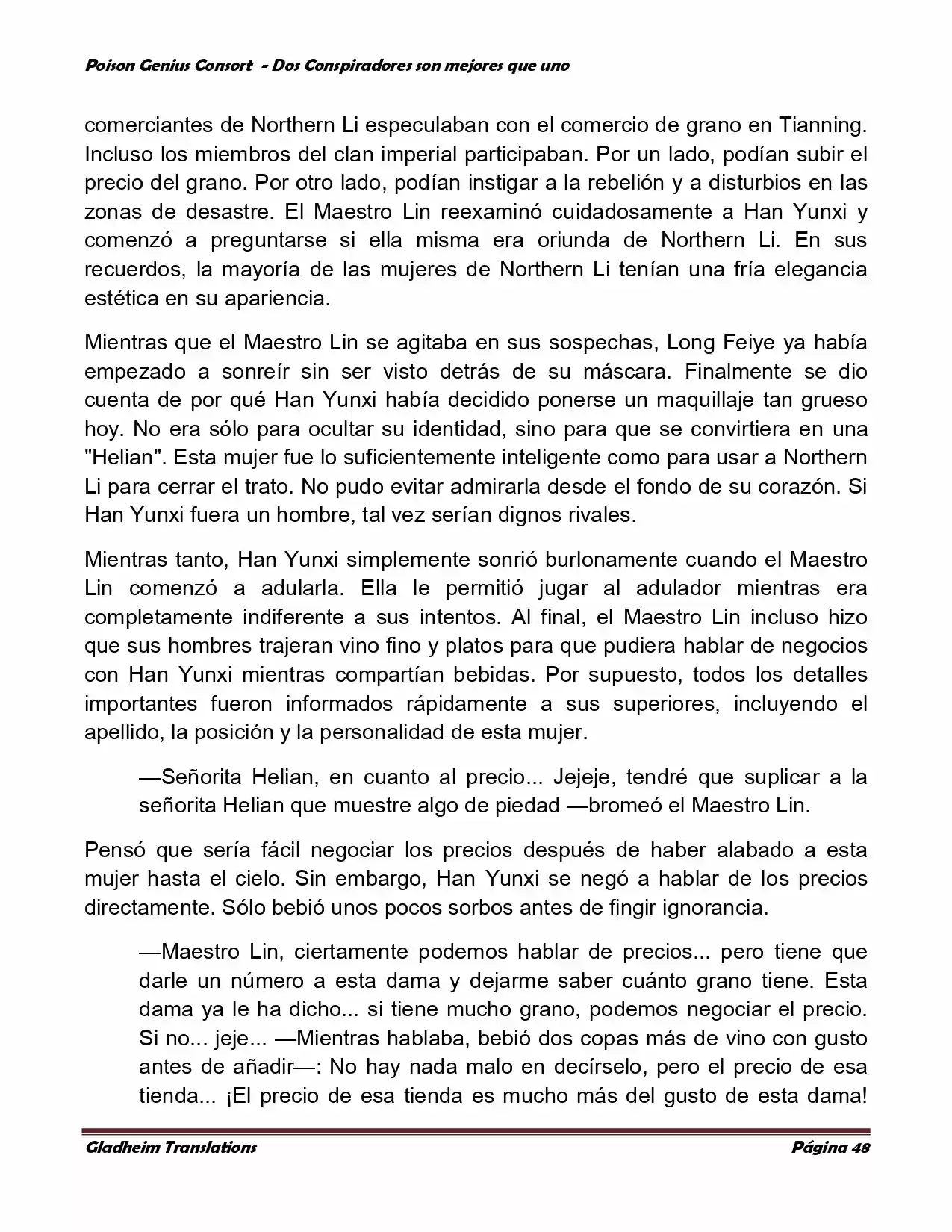 Poison Genious Consort (Novela) - Capítulo 350 - Página 47 - LectorTMOo
