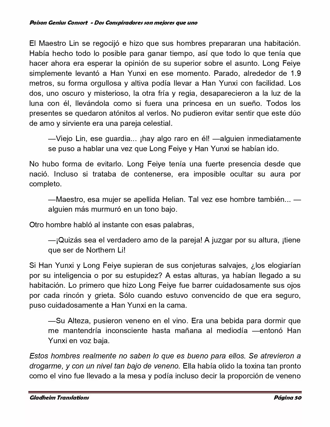 Poison Genious Consort (Novela) - Capítulo 350 - Página 49 - LectorTMOo