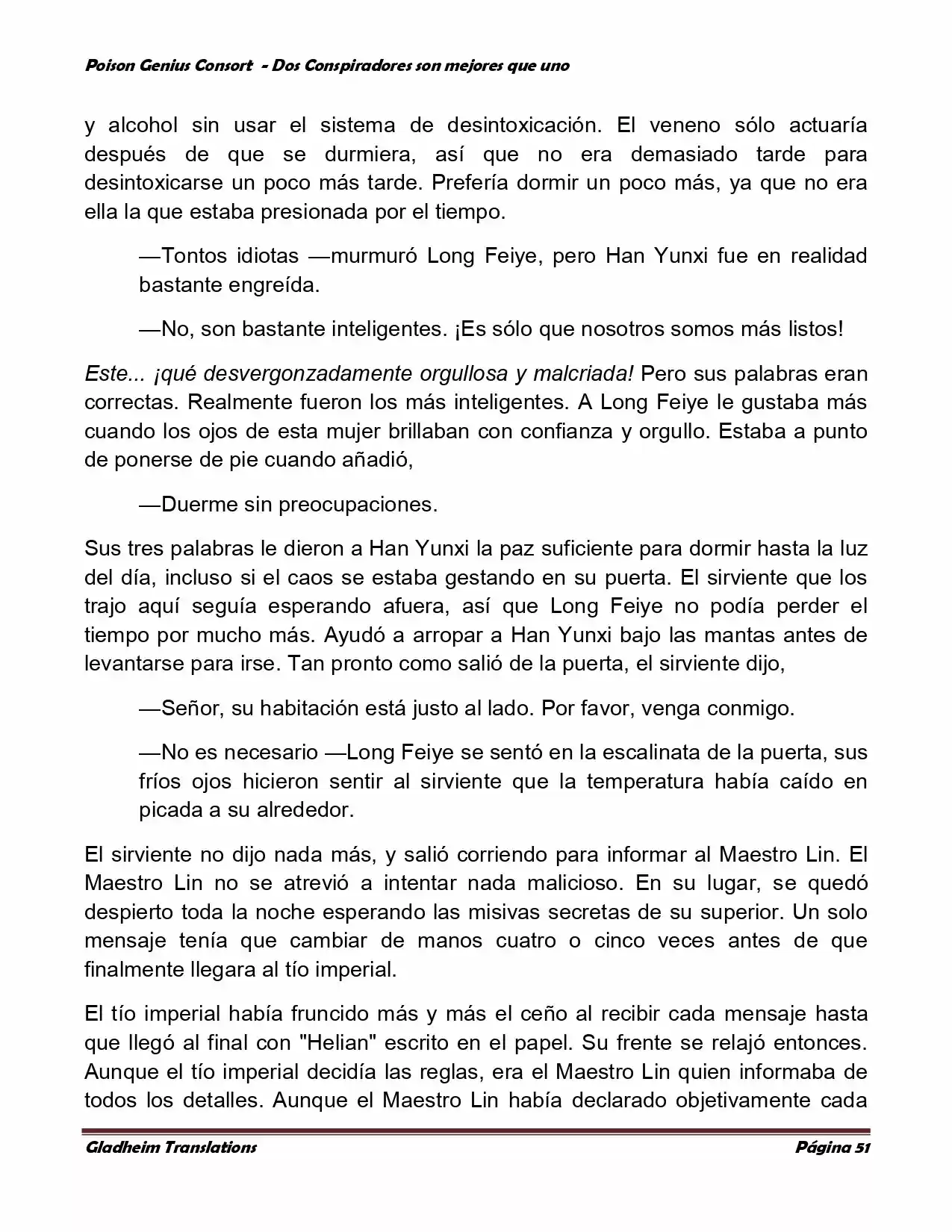 Poison Genious Consort (Novela) - Capítulo 350 - Página 50 - LectorTMOo