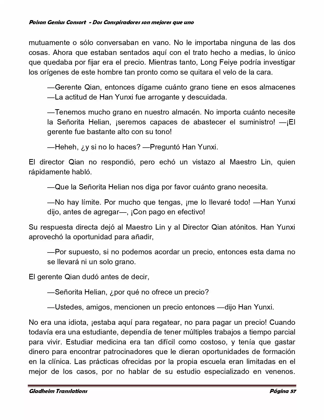 Poison Genious Consort (Novela) - Capítulo 350 - Página 56 - LectorTMOo