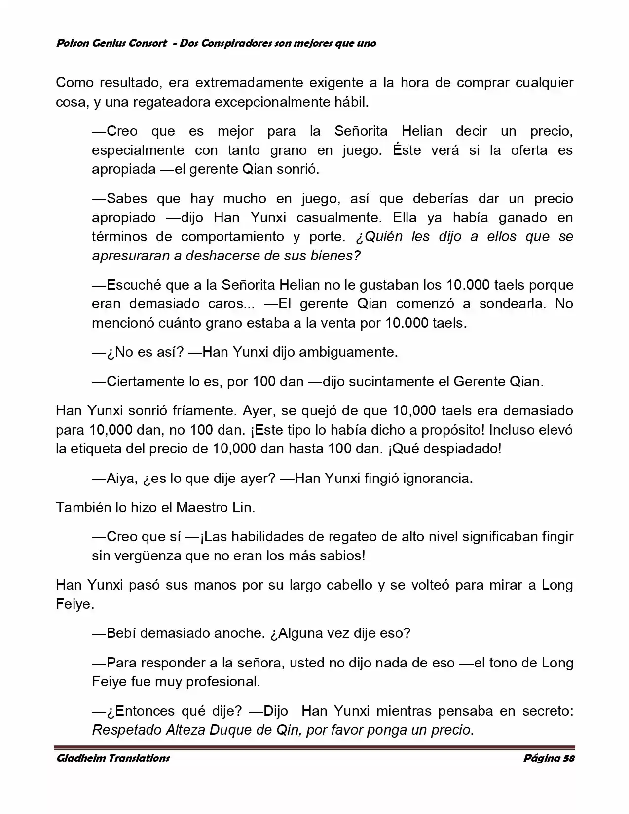 Poison Genious Consort (Novela) - Capítulo 350 - Página 57 - LectorTMOo