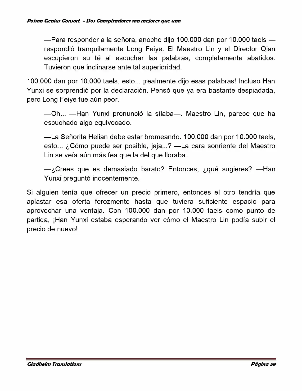 Poison Genious Consort (Novela) - Capítulo 350 - Página 58 - LectorTMOo