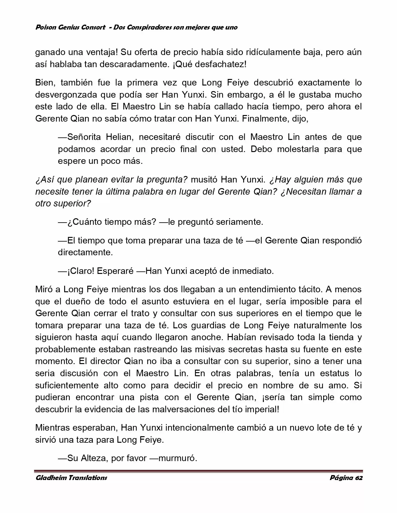 Poison Genious Consort (Novela) - Capítulo 350 - Página 61 - LectorTMOo