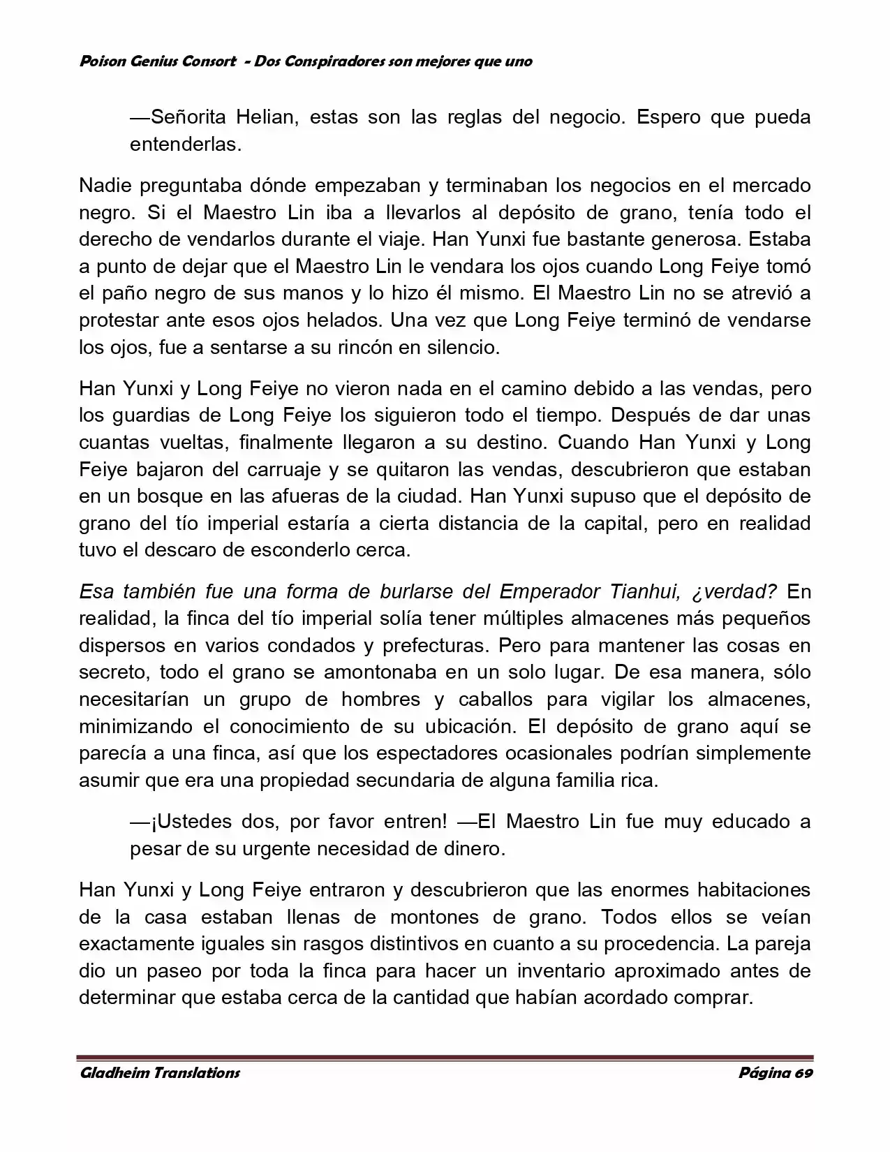 Poison Genious Consort (Novela) - Capítulo 350 - Página 67 - LectorTMOo